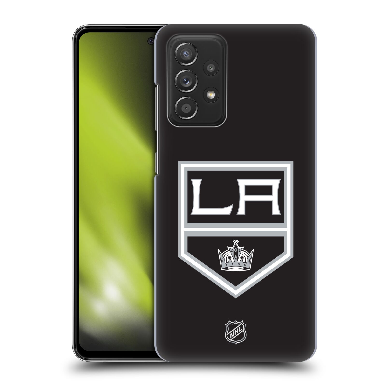Pouzdro na mobil Samsung Galaxy A52 / A52 5G / A52s 5G - HEAD CASE - Hokej NHL - Los Angeles Kings - znak
