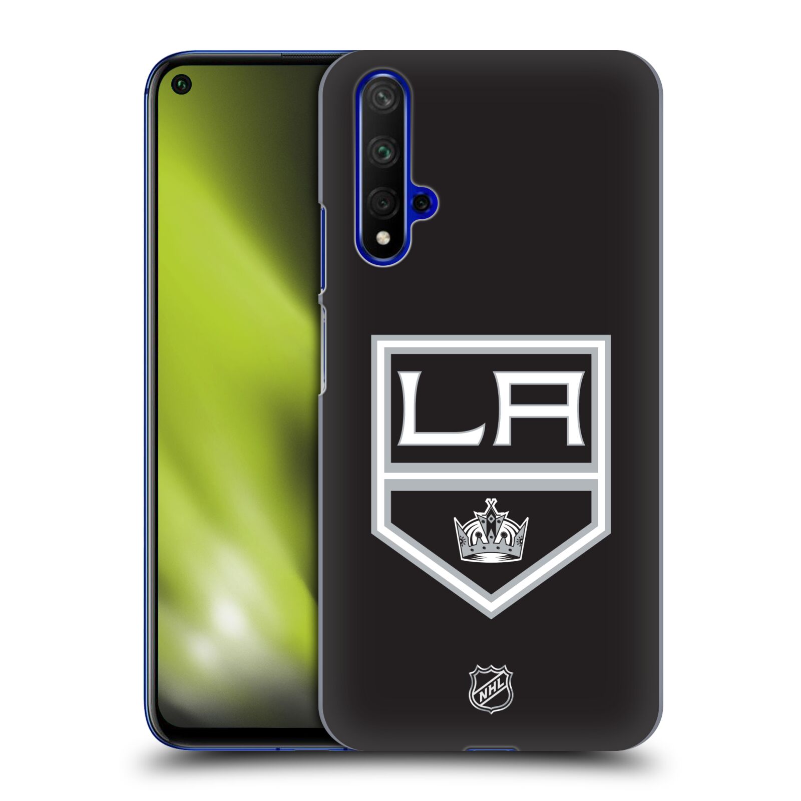 Pouzdro na mobil HONOR 20 - HEAD CASE - Hokej NHL - Los Angeles Kings - znak