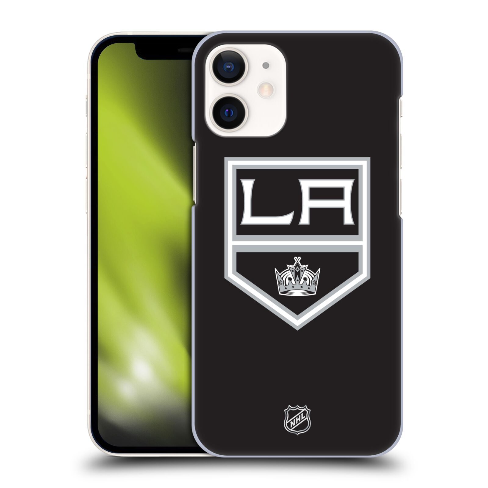 Pouzdro na mobil Apple Iphone 12 MINI - HEAD CASE - Hokej NHL - Los Angeles Kings - znak