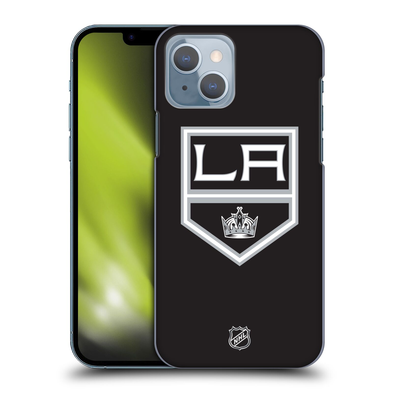 Pouzdro na mobil Apple Iphone 14 - HEAD CASE - Hokej NHL - Los Angeles Kings - znak