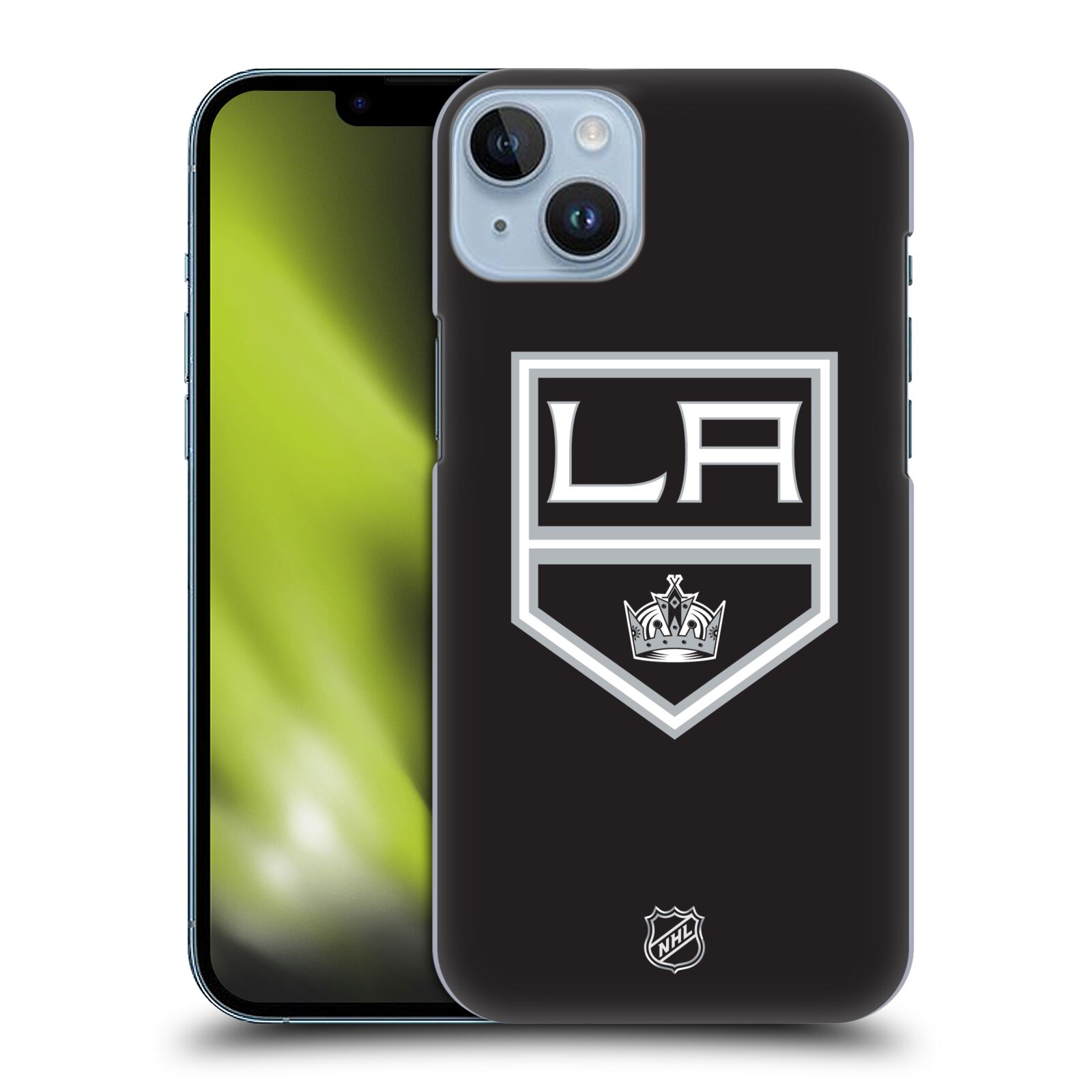 Pouzdro na mobil Apple Iphone 14 PLUS - HEAD CASE - Hokej NHL - Los Angeles Kings - znak