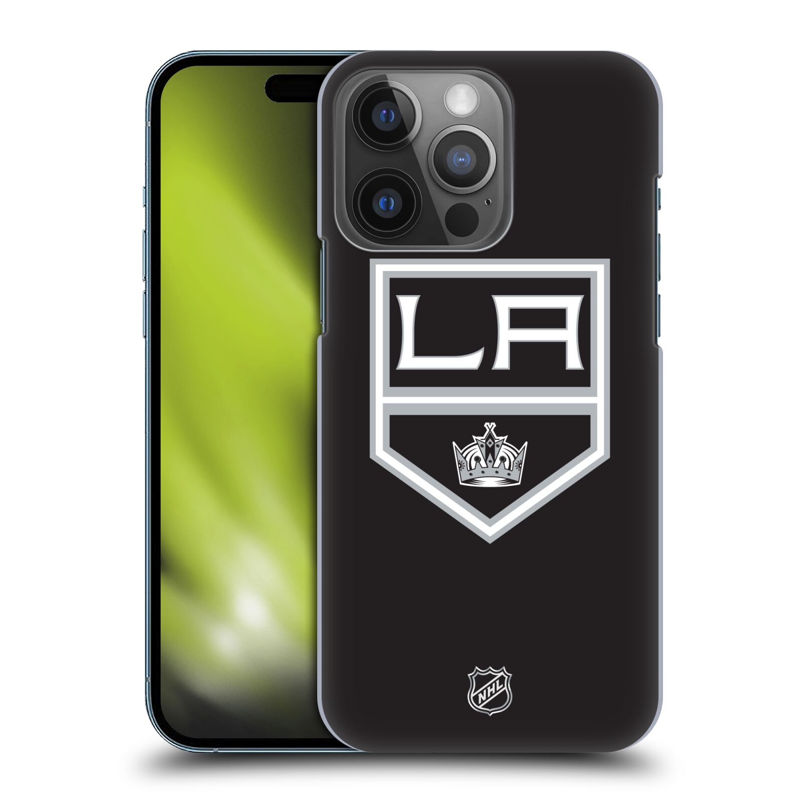 Pouzdro na mobil Apple Iphone 14 PRO - HEAD CASE - Hokej NHL - Los Angeles Kings - znak