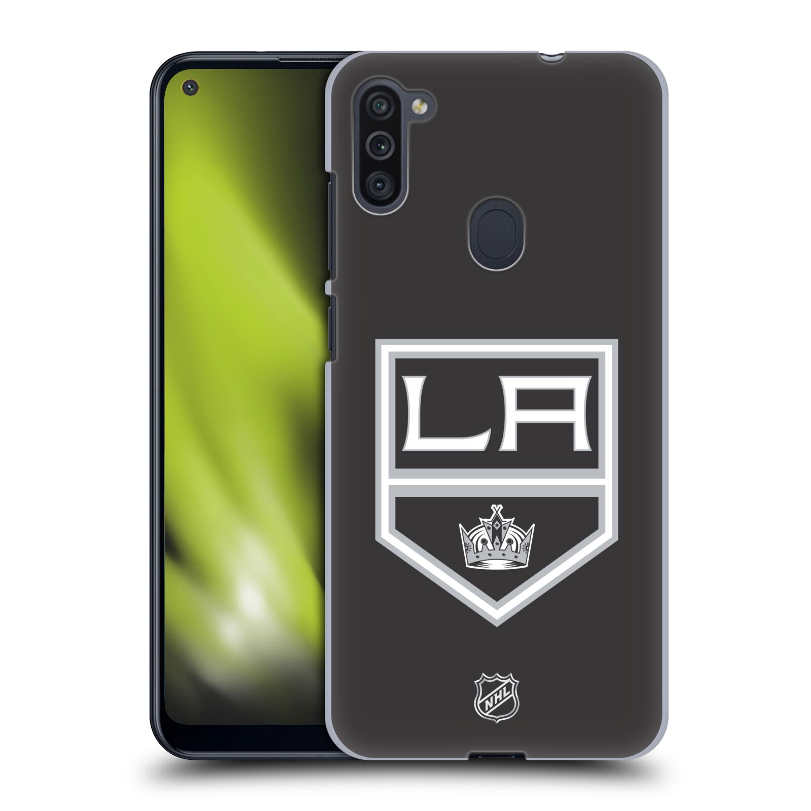 Pouzdro na mobil Samsung Galaxy M11 - HEAD CASE - Hokej NHL - Los Angeles Kings - znak