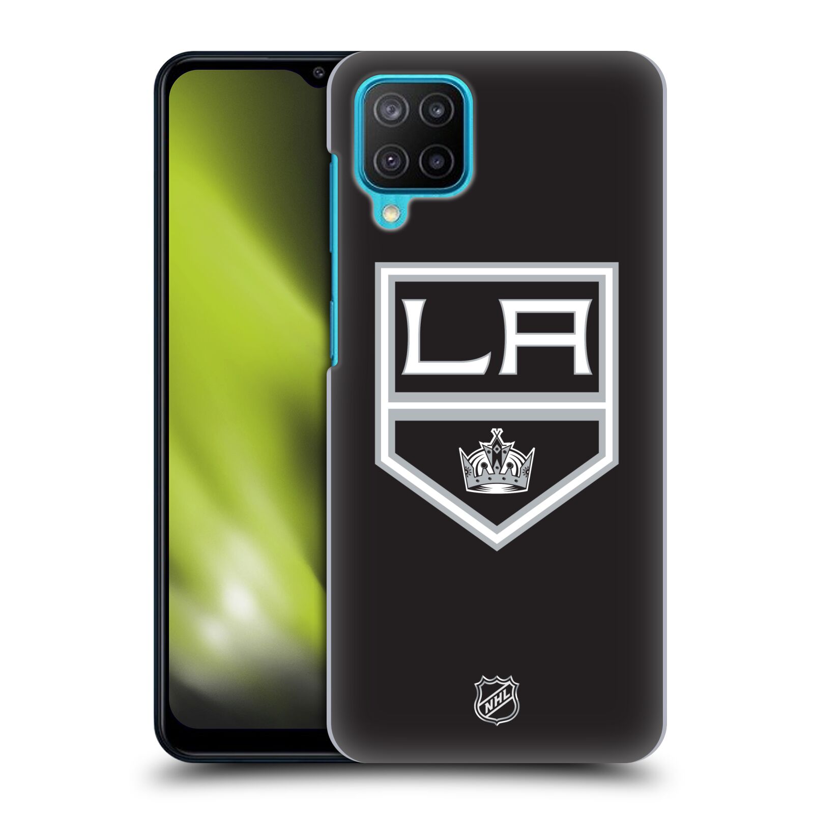 Pouzdro na mobil Samsung Galaxy M12 - HEAD CASE - Hokej NHL - Los Angeles Kings - znak