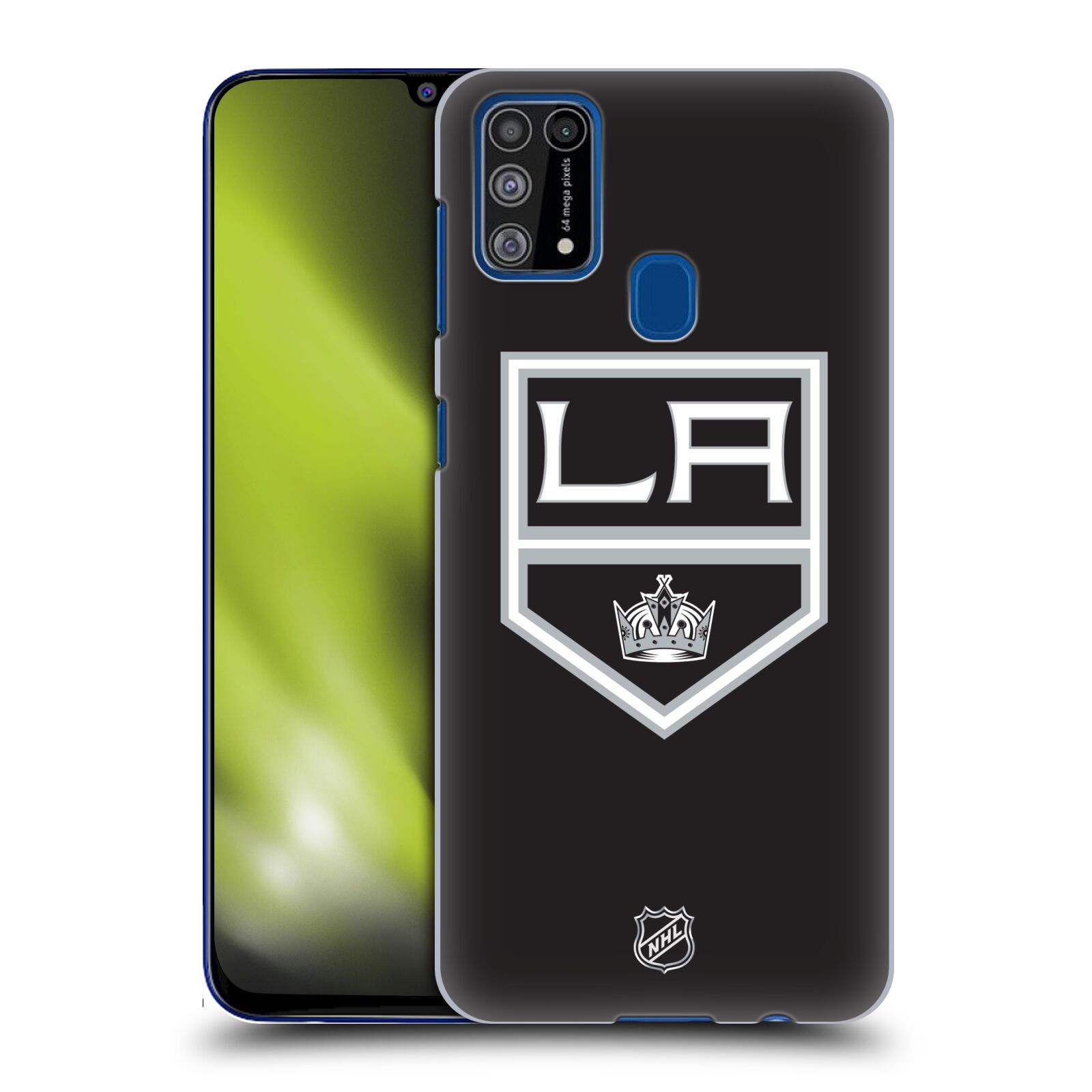 Pouzdro na mobil Samsung Galaxy M31 - HEAD CASE - Hokej NHL - Los Angeles Kings - znak