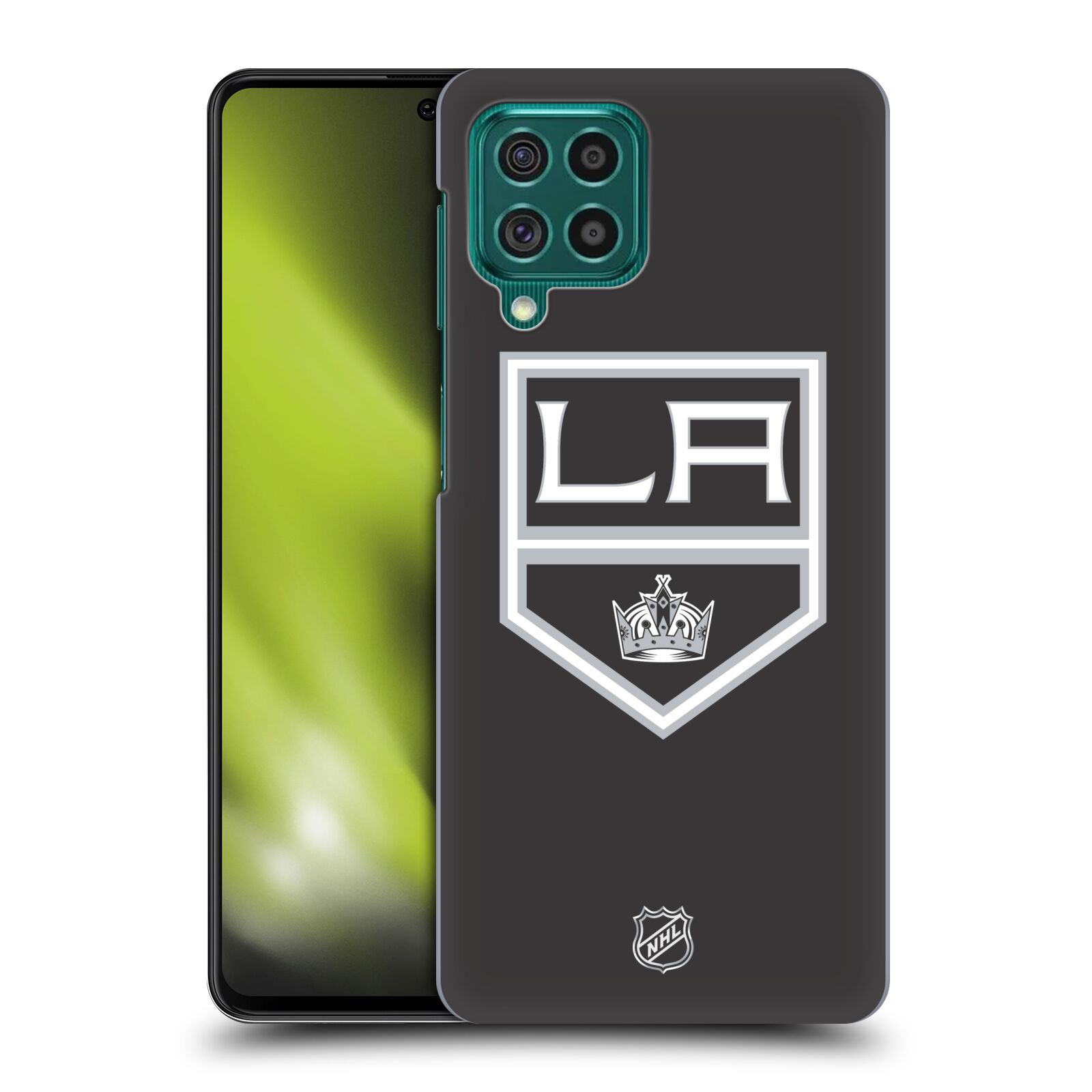Pouzdro na mobil Samsung Galaxy M62 - HEAD CASE - Hokej NHL - Los Angeles Kings - znak