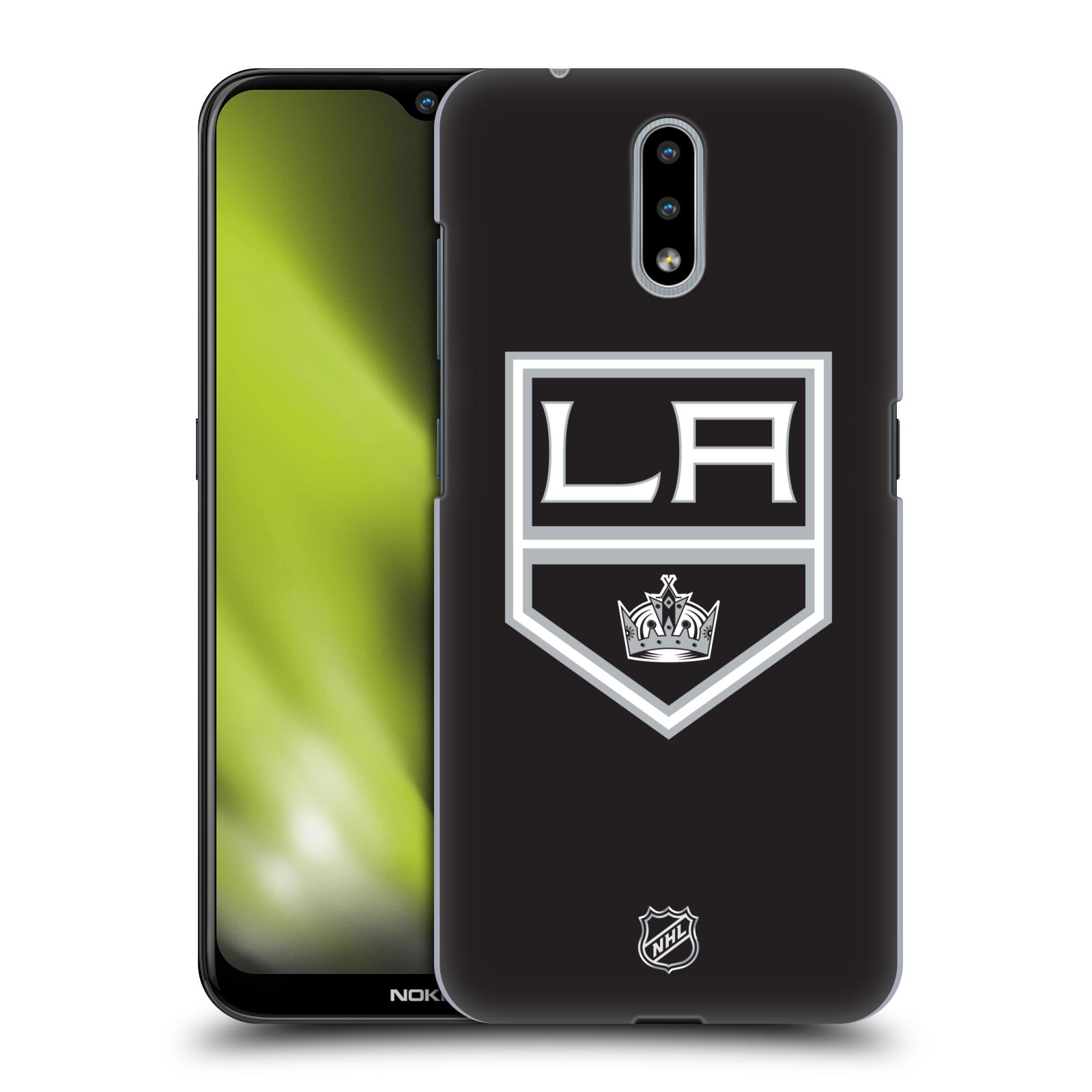 Pouzdro na mobil Nokia 2.3 - HEAD CASE - Hokej NHL - Los Angeles Kings - znak