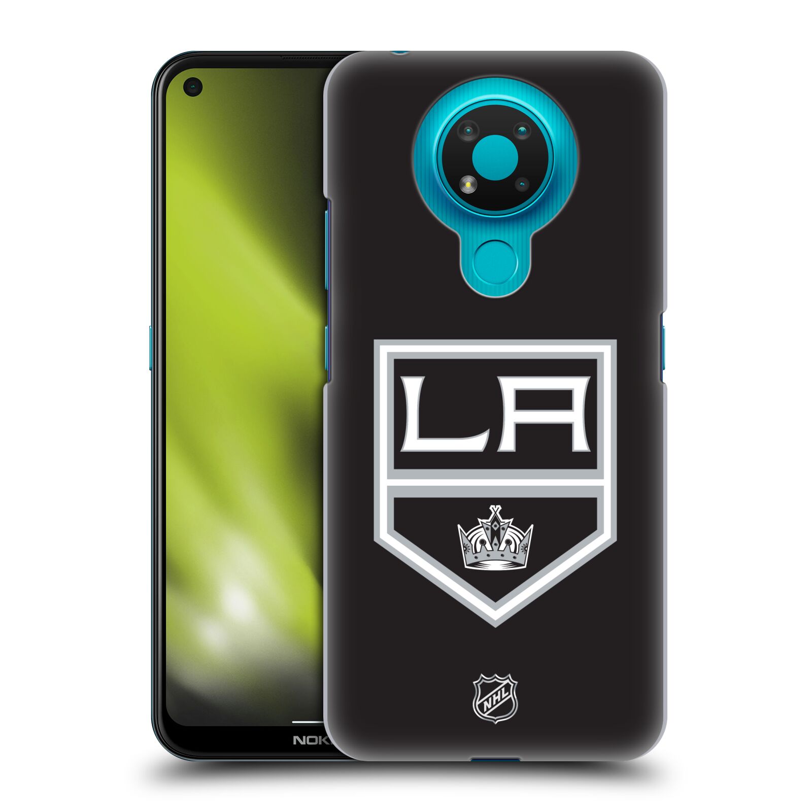 Pouzdro na mobil Nokia 3.4 - HEAD CASE - Hokej NHL - Los Angeles Kings - znak