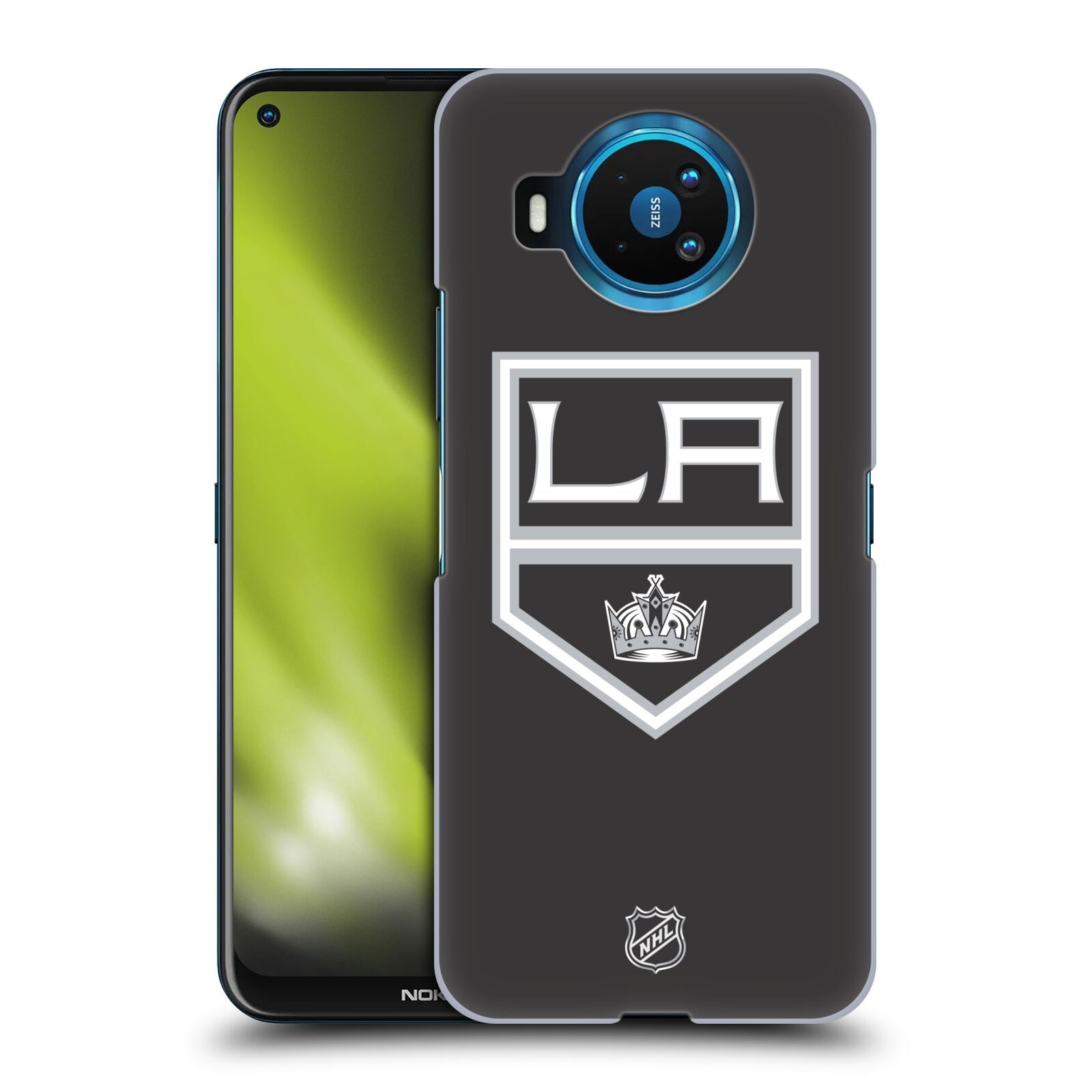 Pouzdro na mobil NOKIA 8.3 - HEAD CASE - Hokej NHL - Los Angeles Kings - znak