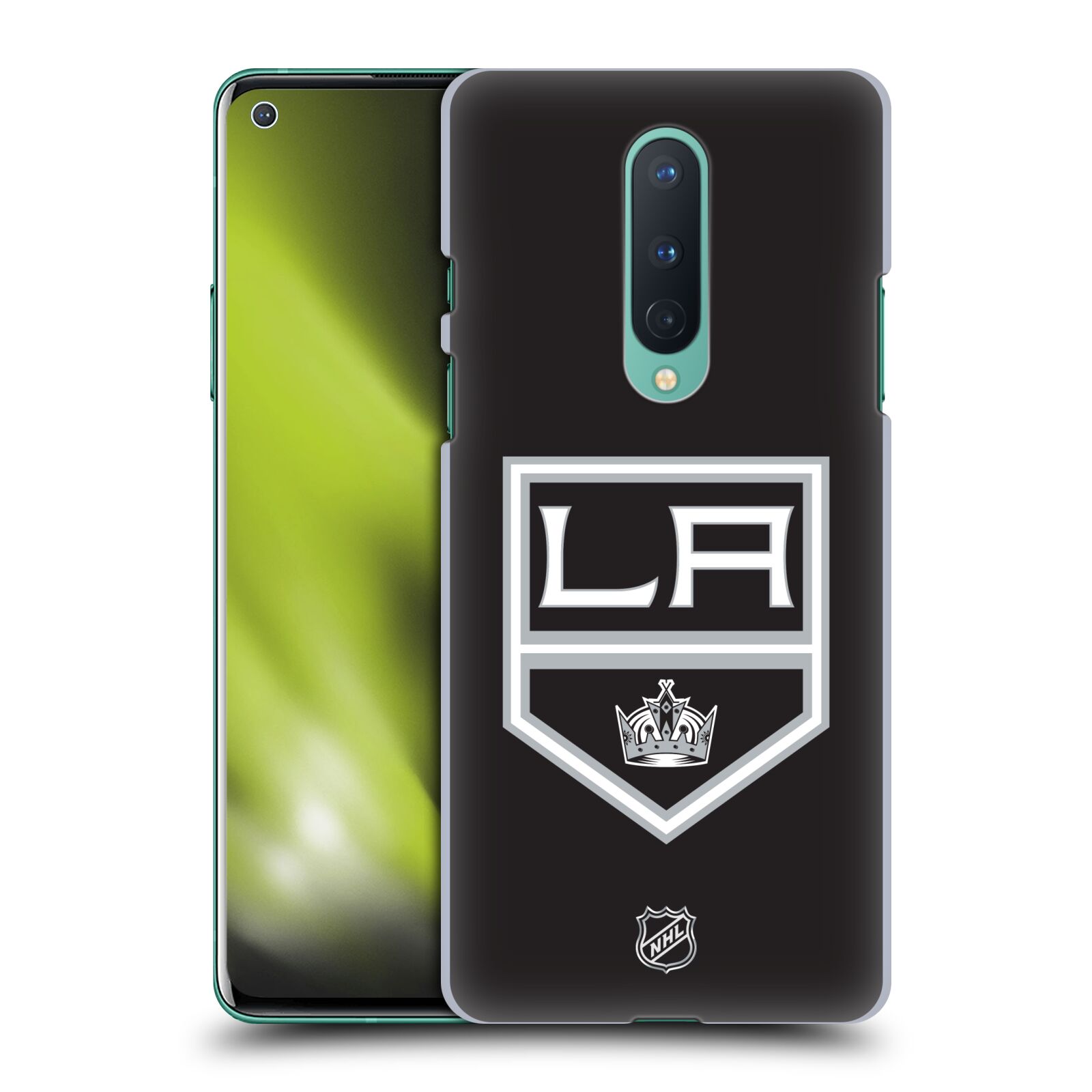 Pouzdro na mobil OnePlus 8 5G - HEAD CASE - Hokej NHL - Los Angeles Kings - znak