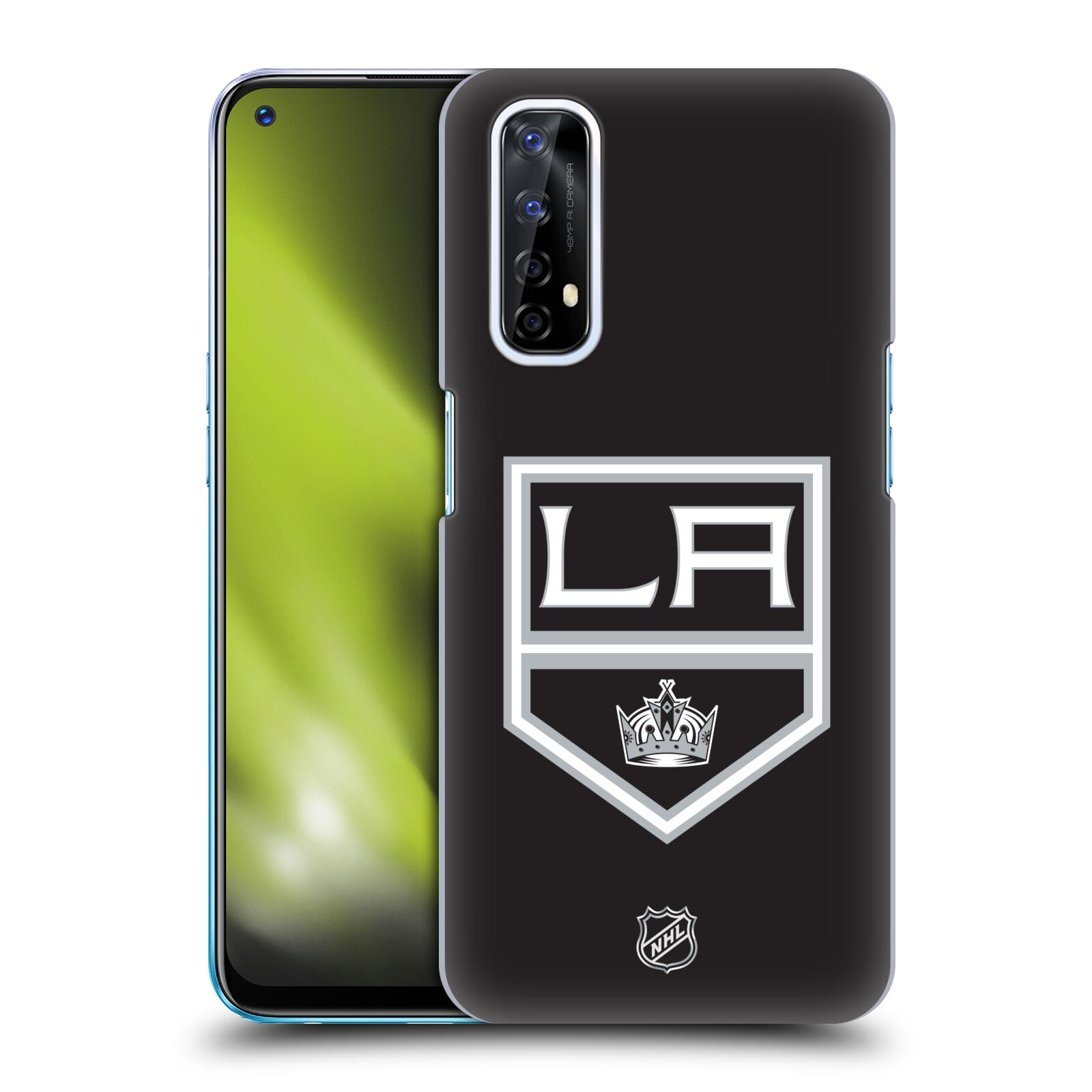 Pouzdro na mobil Realme 7 - HEAD CASE - Hokej NHL - Los Angeles Kings - znak