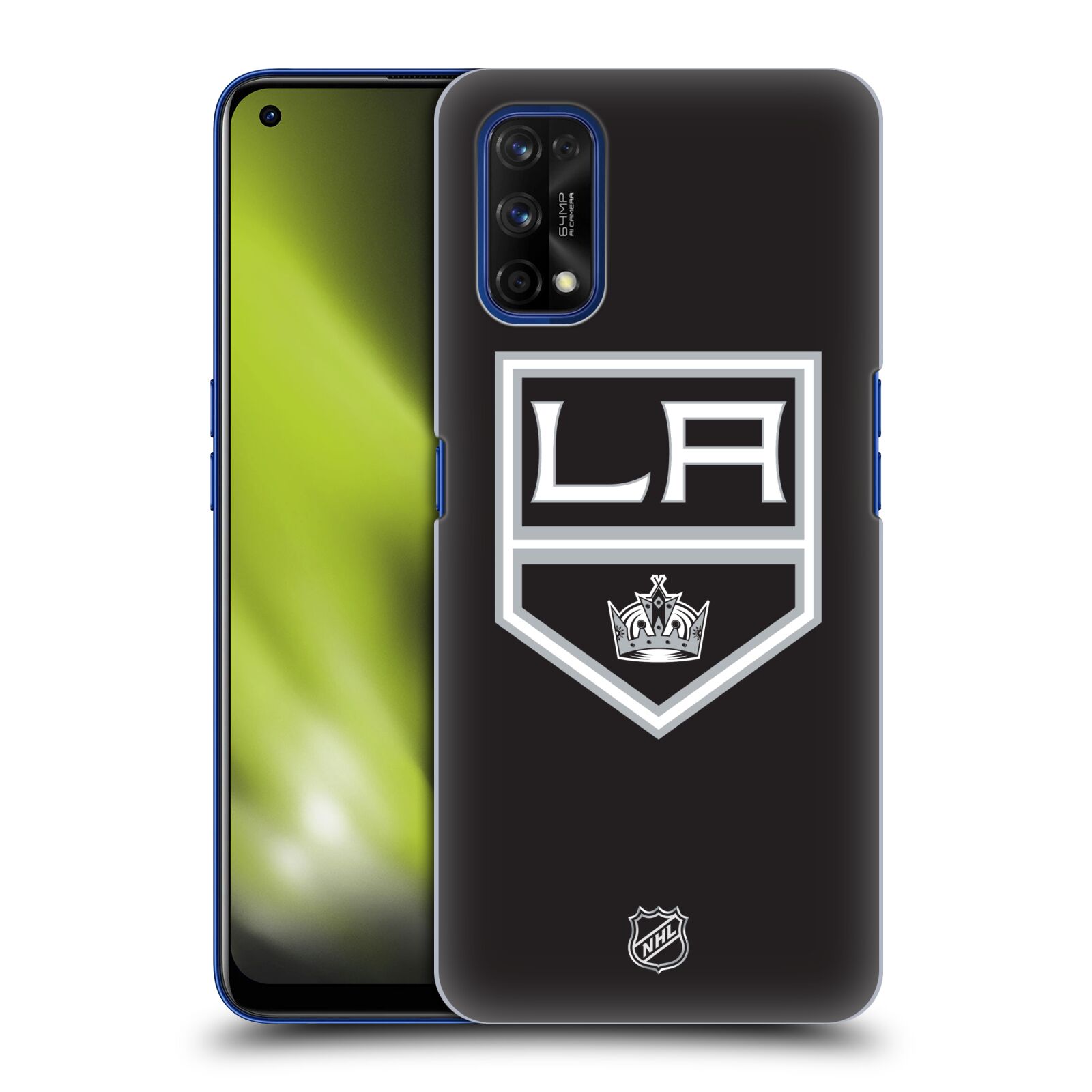 Pouzdro na mobil Realme 7 PRO - HEAD CASE - Hokej NHL - Los Angeles Kings - znak
