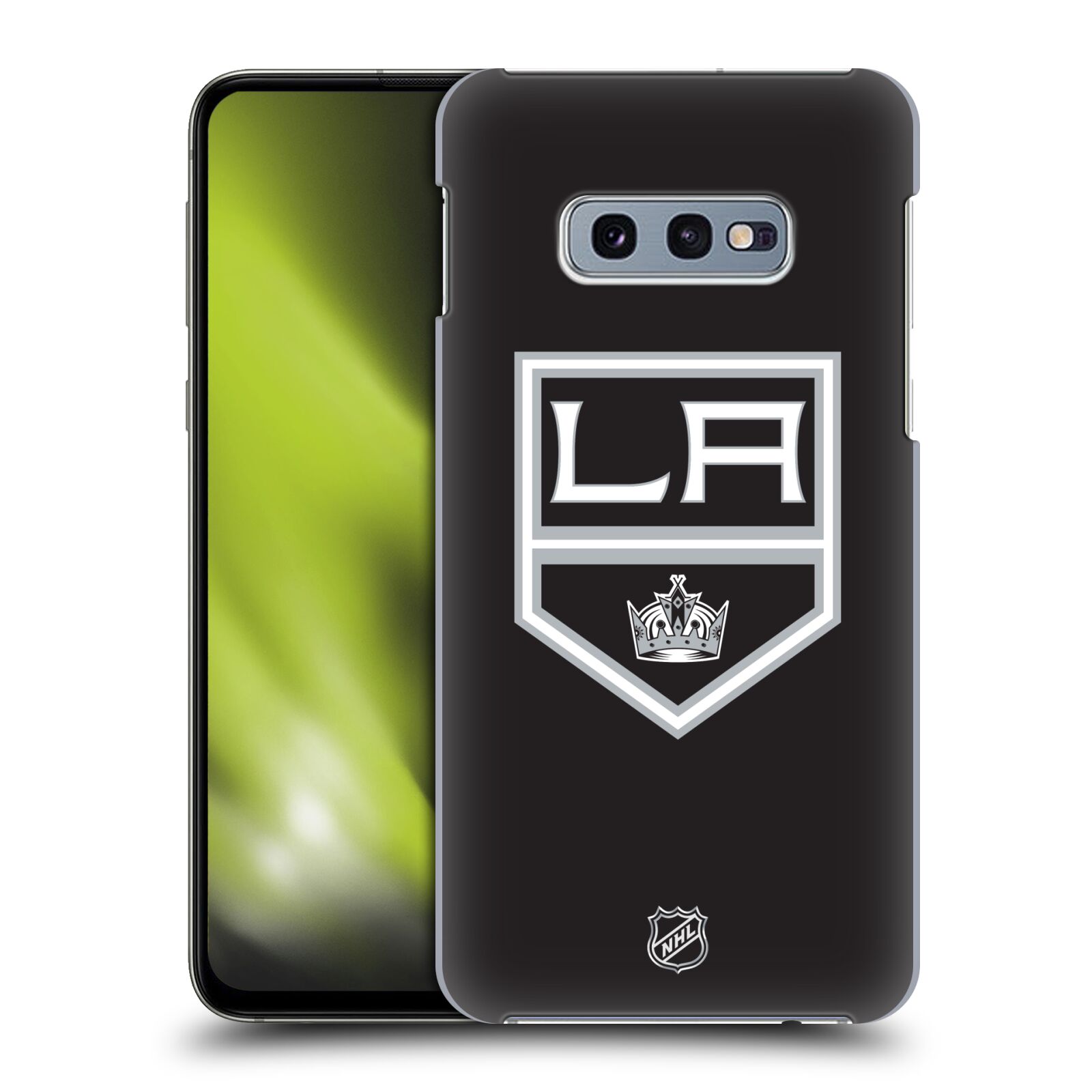 Pouzdro na mobil Samsung Galaxy S10e - HEAD CASE - Hokej NHL - Los Angeles Kings - znak