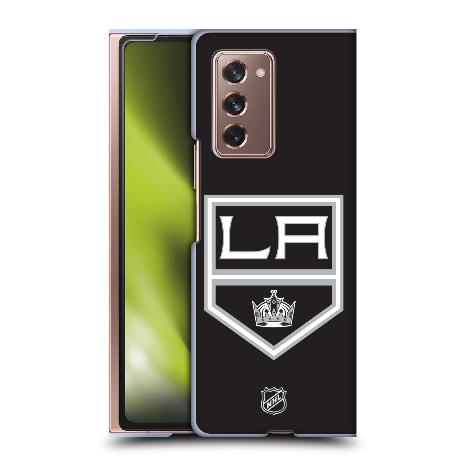 POUZDRO A OBAL NA MOBIL - Pouzdro na mobil Samsung Galaxy Z Fold 2 5G - HEAD CASE - Hokej NHL - Los Angeles Kings - znak - Pouzdra, obaly, kryty a tvrzená skla na mobilní telefony