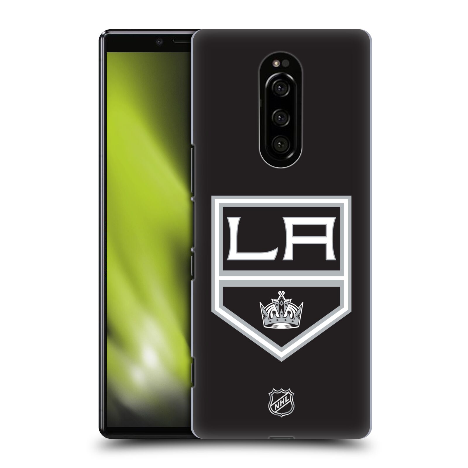 Pouzdro na mobil Sony Xperia 1 - HEAD CASE - Hokej NHL - Los Angeles Kings - znak