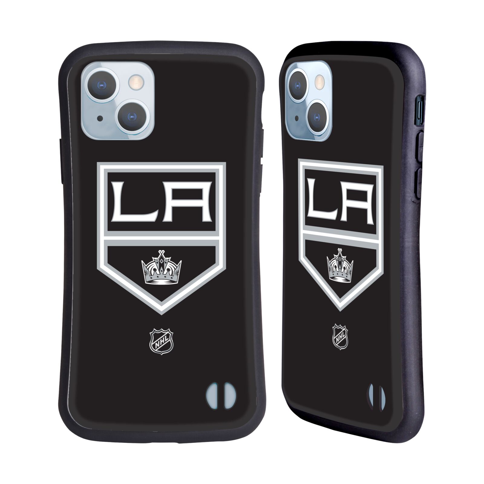 Obal na mobil Apple iPhone 14 - HEAD CASE - NHL - Los Angeles Kings - znak na dresu