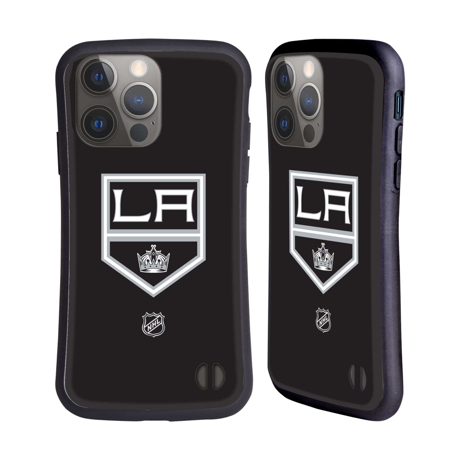Obal na mobil Apple iPhone 14 PRO - HEAD CASE - NHL - Los Angeles Kings - znak na dresu