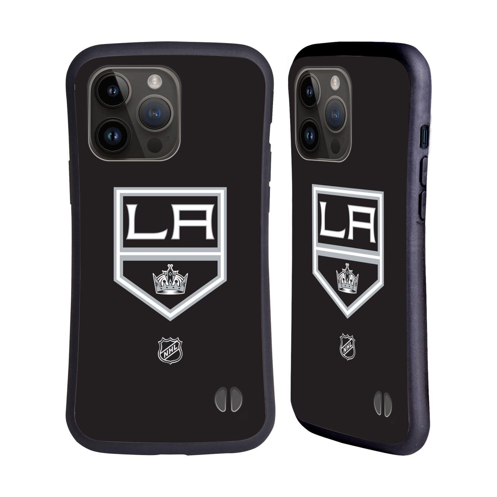 Obal na mobil Apple iPhone 15 PRO MAX - HEAD CASE - NHL - Los Angeles Kings - znak na dresu