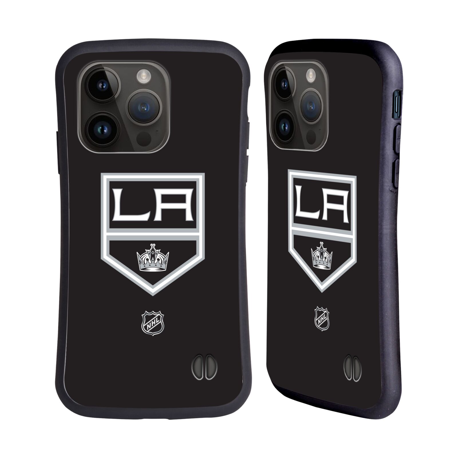 Obal na mobil Apple iPhone 15 PRO - HEAD CASE - NHL - Los Angeles Kings - znak na dresu