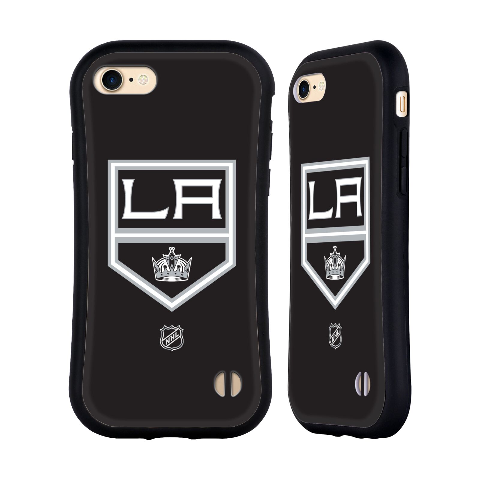 Obal na mobil Apple iPhone 7/8, SE 2020 - HEAD CASE - NHL - Los Angeles Kings - znak na dresu