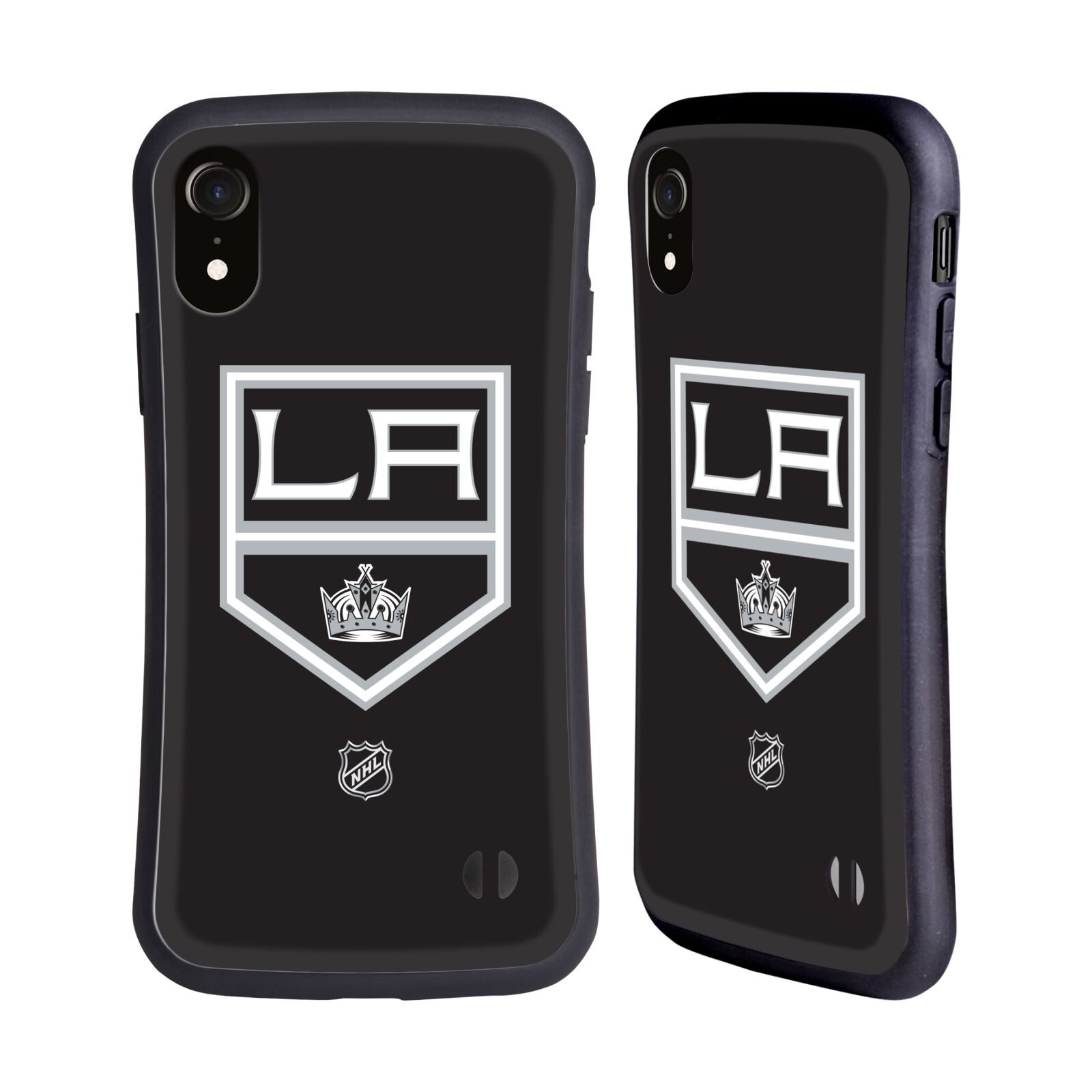 Obal na mobil Apple iPhone XR - HEAD CASE - NHL - Los Angeles Kings - znak na dresu