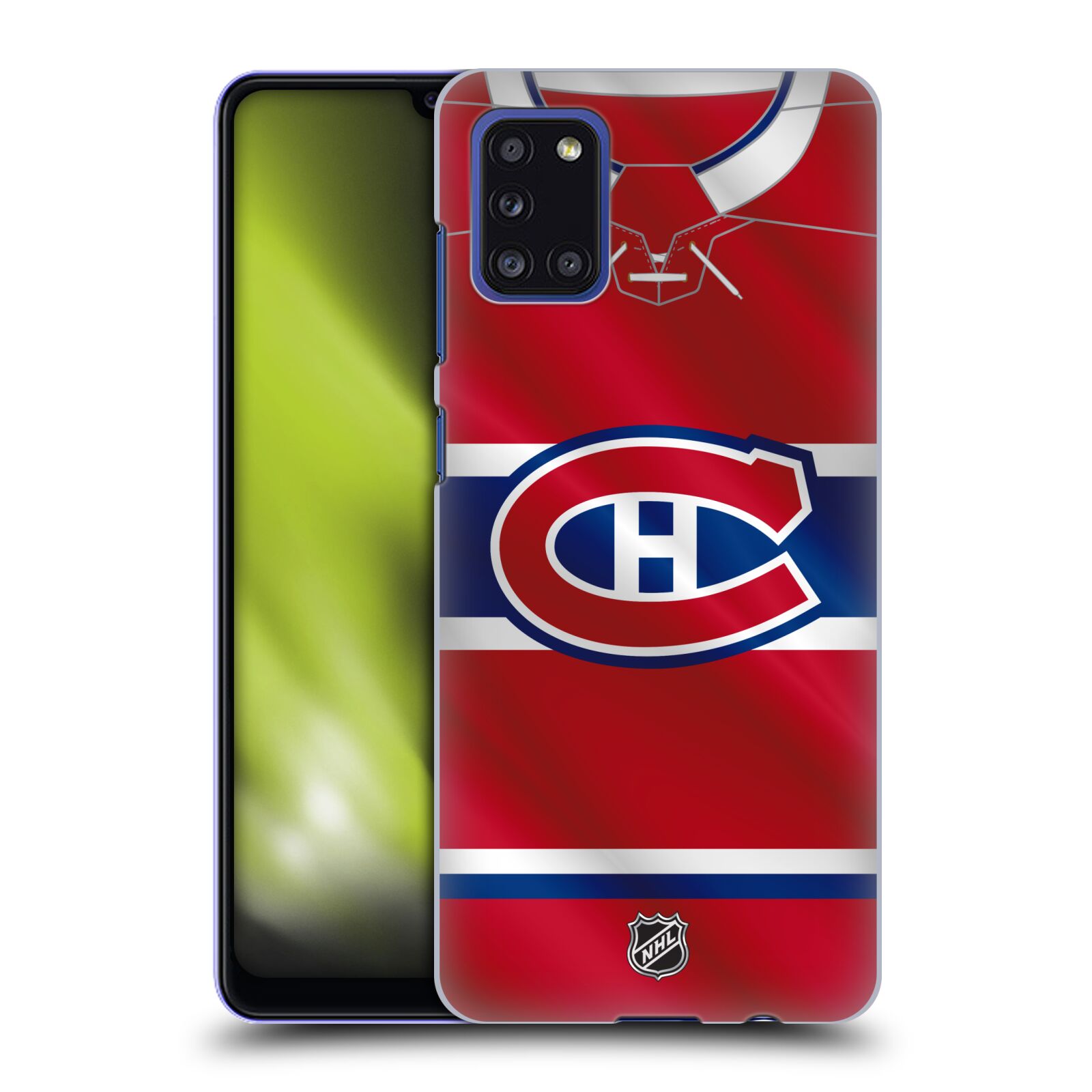 Pouzdro na mobil Samsung Galaxy A31 - HEAD CASE - Hokej NHL - Montreal Canadiens - Dres