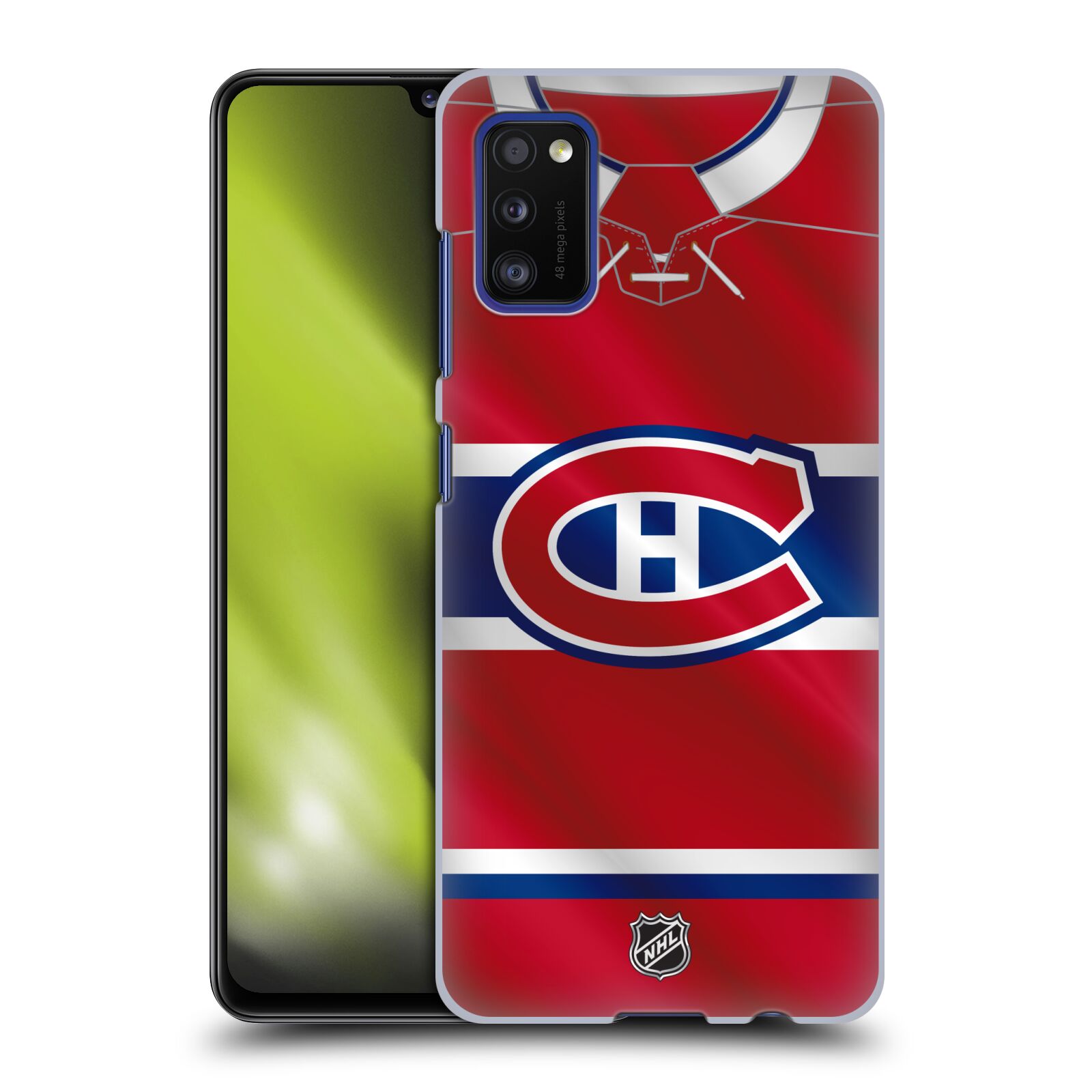 Pouzdro na mobil Samsung Galaxy A41 - HEAD CASE - Hokej NHL - Montreal Canadiens - Dres
