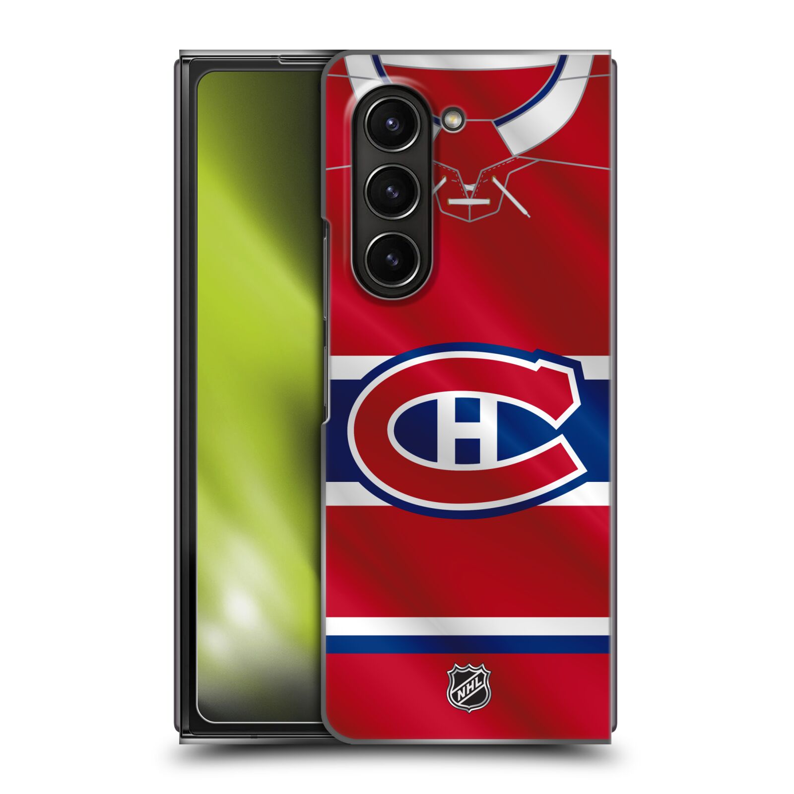 Plastový obal HEAD CASE na mobil Samsung Galaxy Z Fold 5  Hokej NHL - Montreal Canadiens - Dres