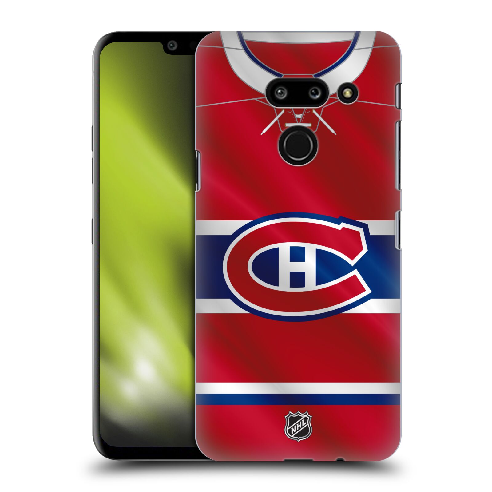 Pouzdro na mobil LG G8 ThinQ - HEAD CASE - Hokej NHL - Montreal Canadiens - Dres