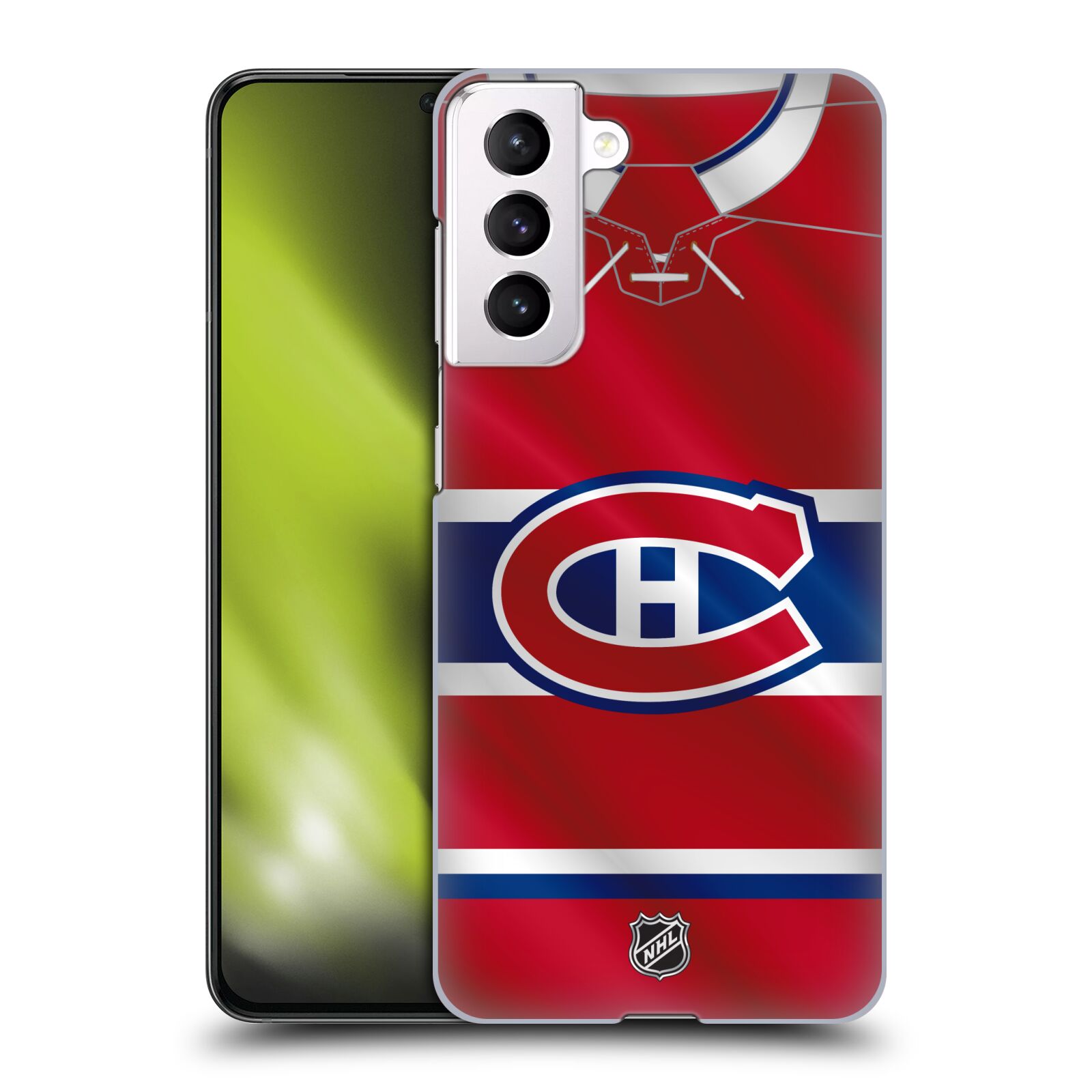 Pouzdro na mobil Samsung Galaxy S21 5G - HEAD CASE - Hokej NHL - Montreal Canadiens - Dres