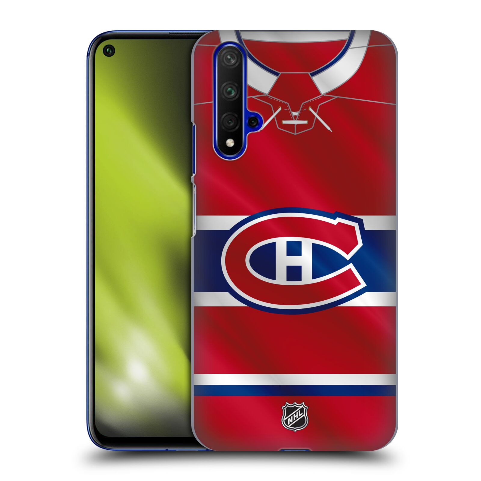 Pouzdro na mobil HONOR 20 - HEAD CASE - Hokej NHL - Montreal Canadiens - Dres