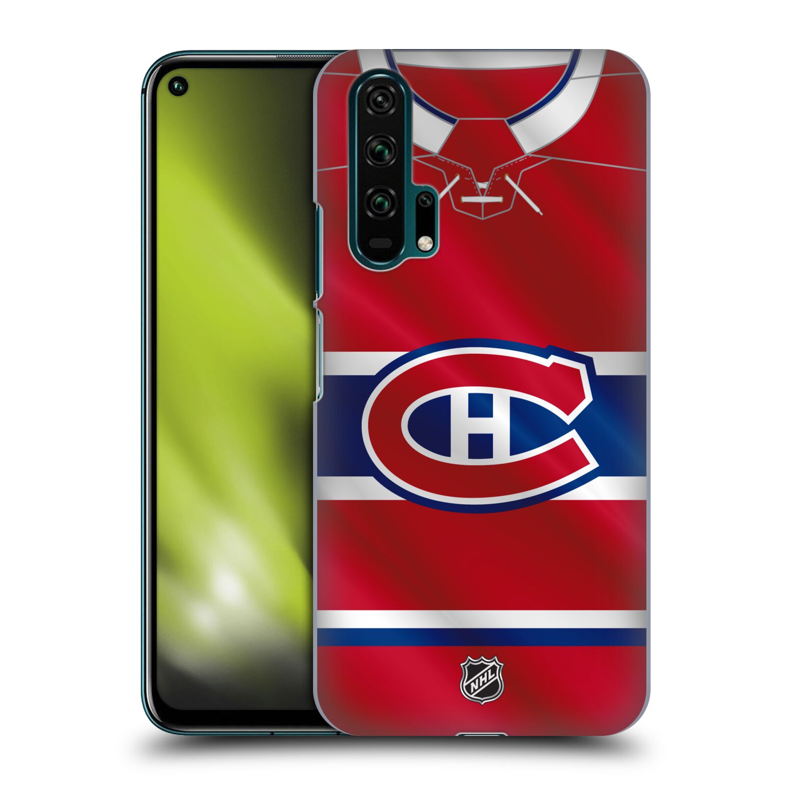 Pouzdro na mobil HONOR 20 PRO - HEAD CASE - Hokej NHL - Montreal Canadiens - Dres