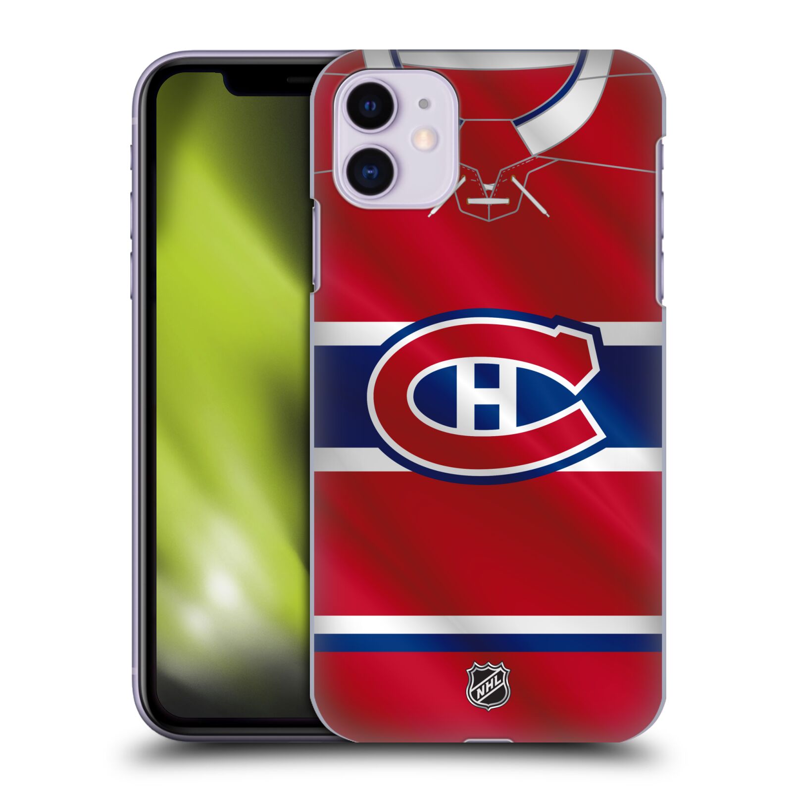 Pouzdro na mobil Apple Iphone 11 - HEAD CASE - Hokej NHL - Montreal Canadiens - Dres