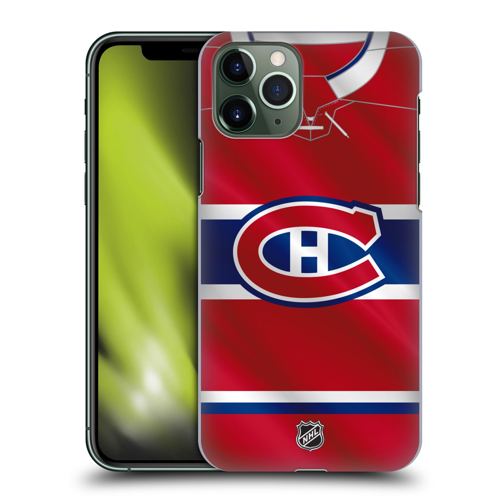Pouzdro na mobil Apple Iphone 11 PRO - HEAD CASE - Hokej NHL - Montreal Canadiens - Dres