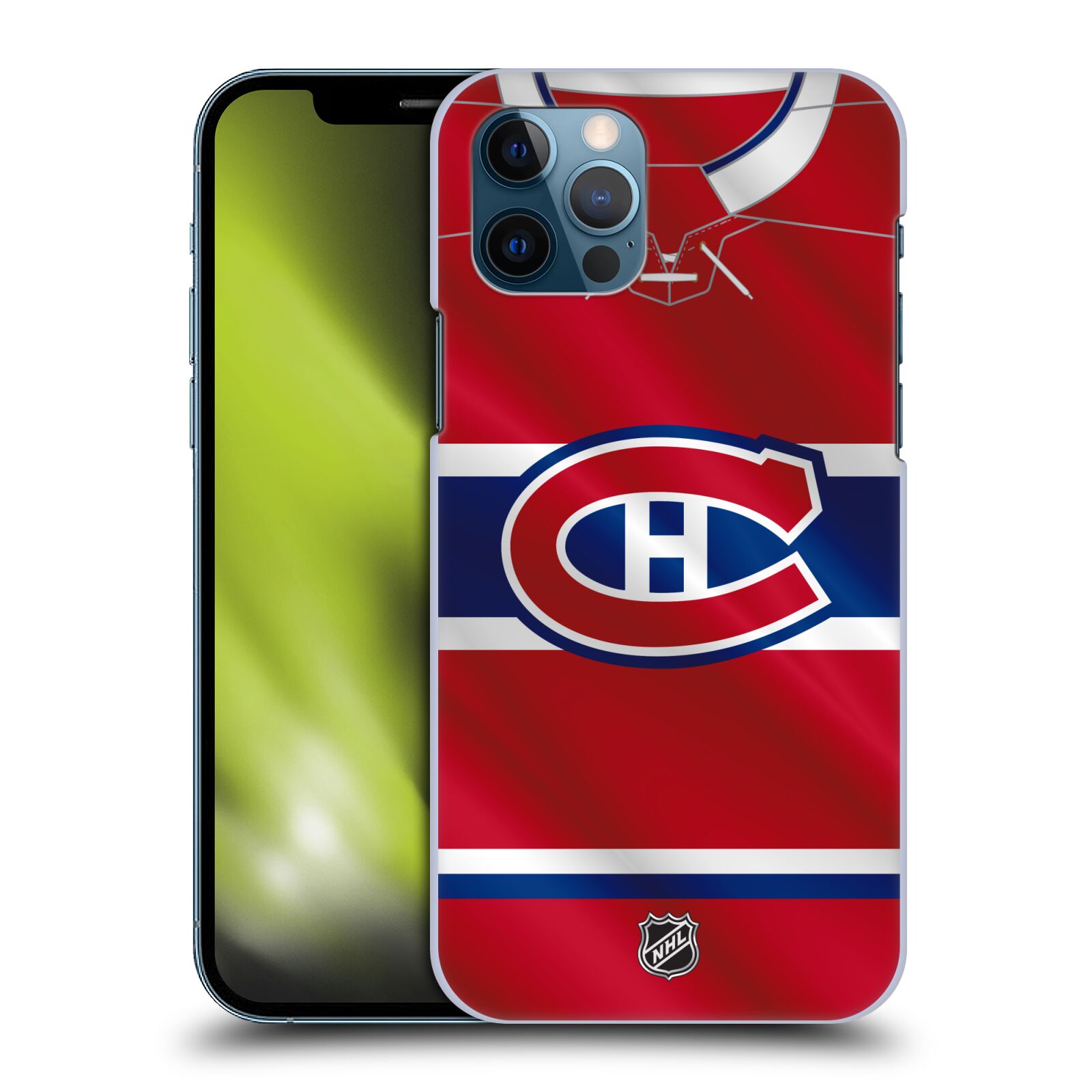 Pouzdro na mobil Apple Iphone 12 / 12 PRO - HEAD CASE - Hokej NHL - Montreal Canadiens - Dres