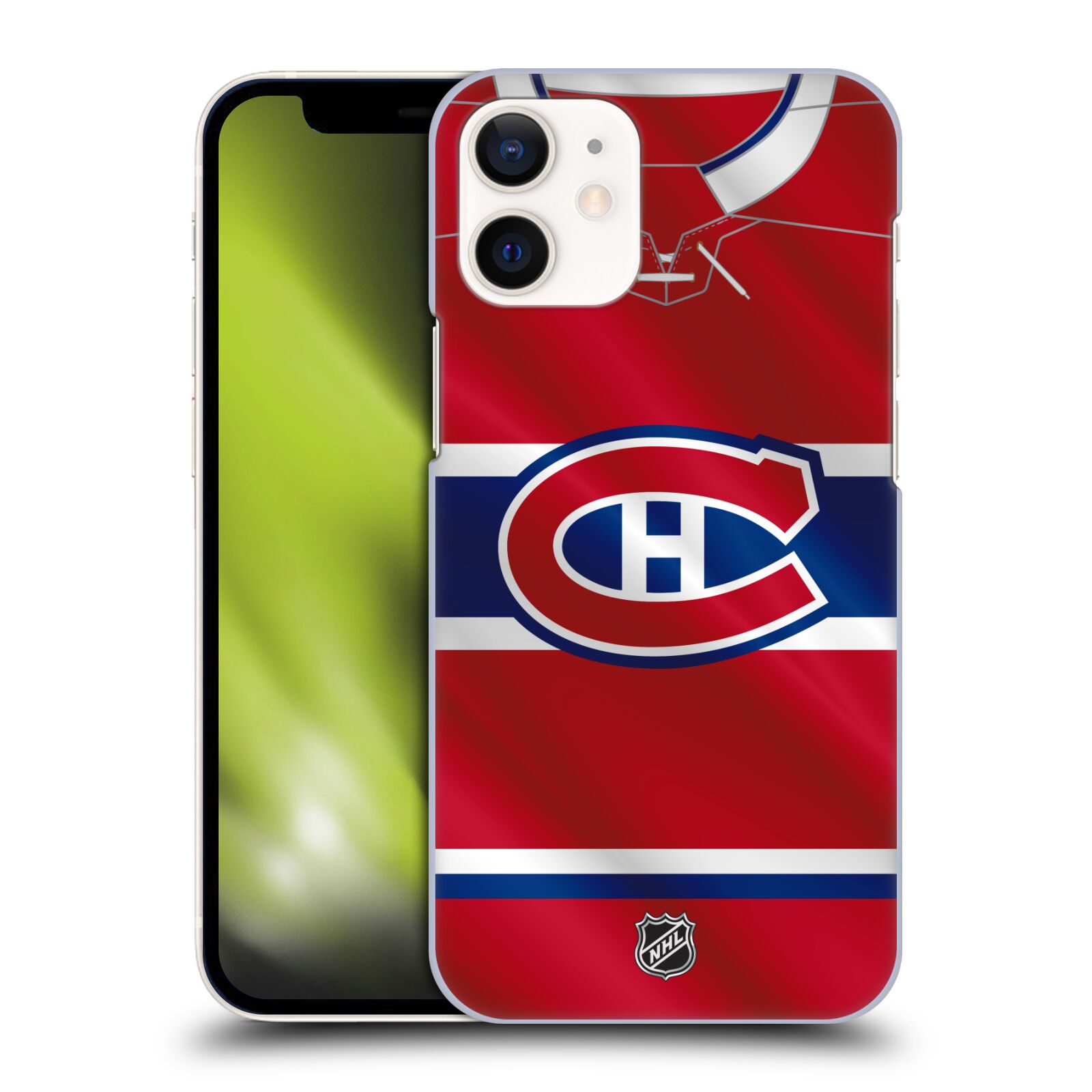 Pouzdro na mobil Apple Iphone 12 MINI - HEAD CASE - Hokej NHL - Montreal Canadiens - Dres