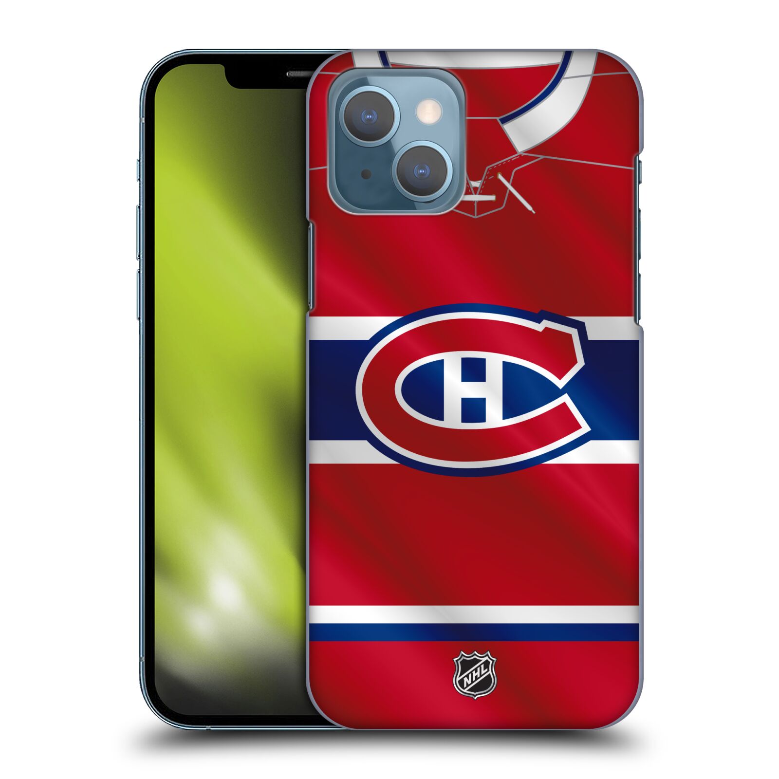 Pouzdro na mobil Apple Iphone 13 - HEAD CASE - Hokej NHL - Montreal Canadiens - Dres