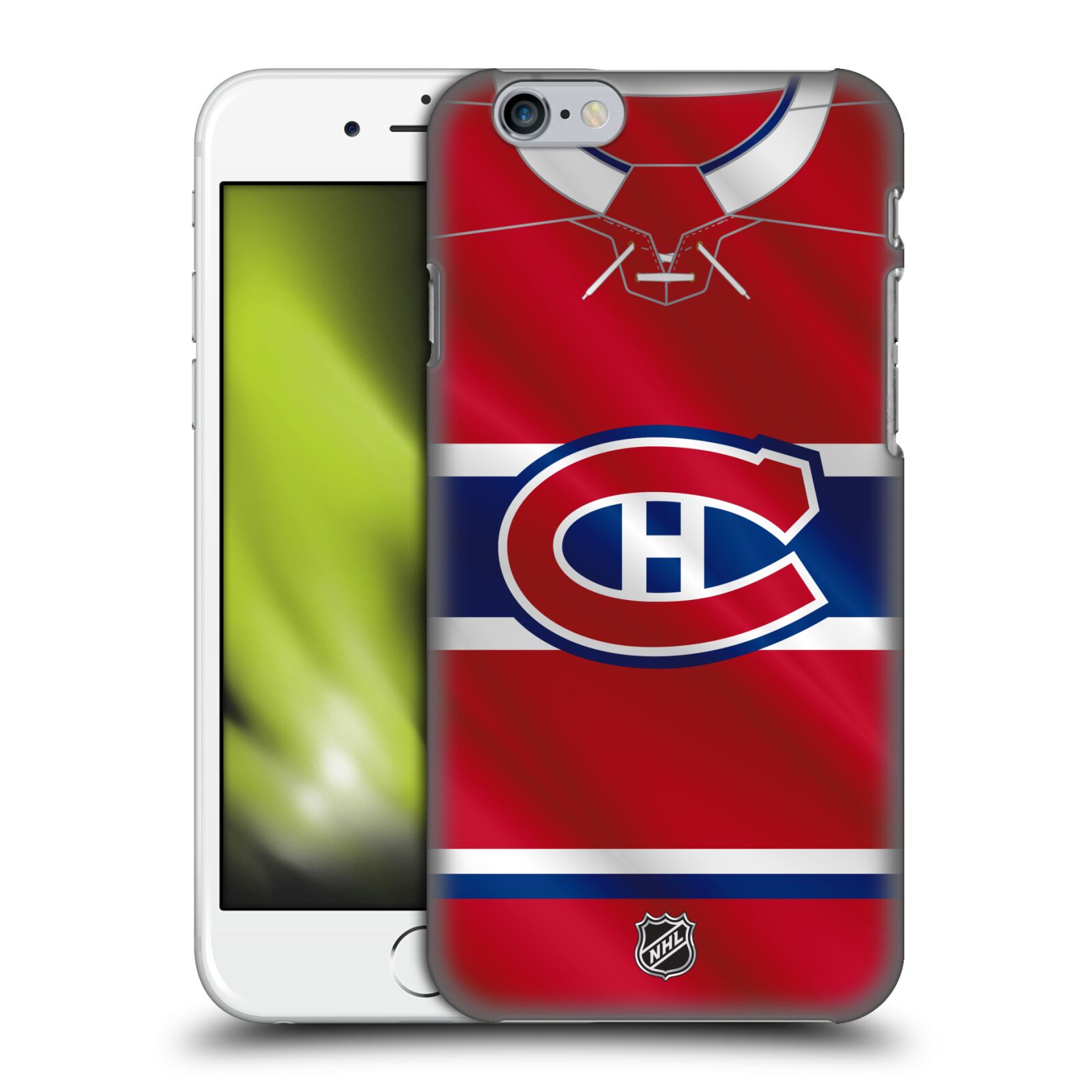Pouzdro na mobil Apple Iphone 6/6S - HEAD CASE - Hokej NHL - Montreal Canadiens - Dres