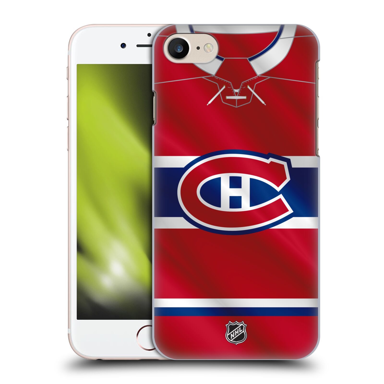 Pouzdro na mobil Apple Iphone 7/8 - HEAD CASE - Hokej NHL - Montreal Canadiens - Dres
