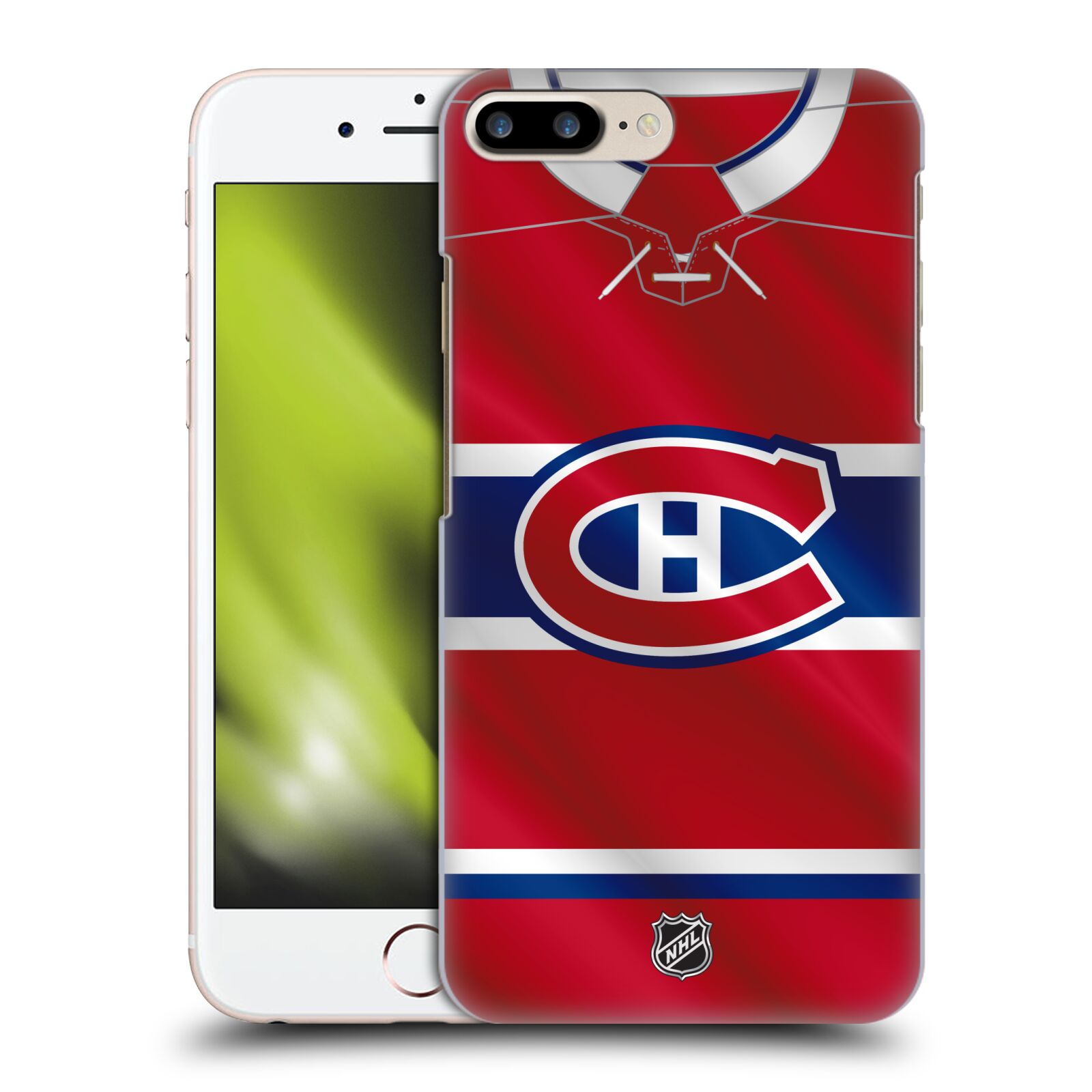 Pouzdro na mobil Apple Iphone 7/8 PLUS - HEAD CASE - Hokej NHL - Montreal Canadiens - Dres