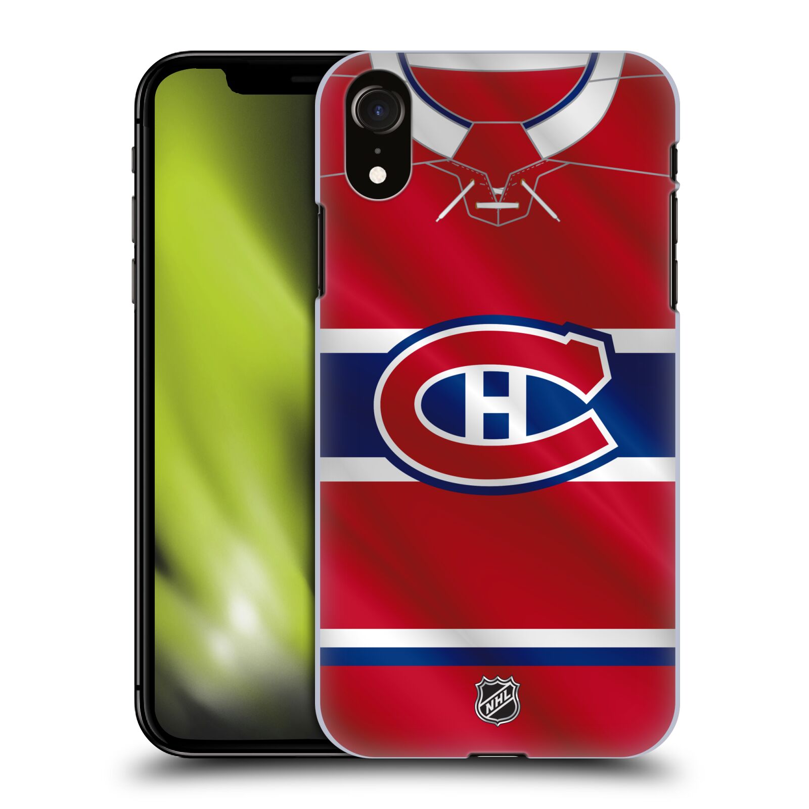 Pouzdro na mobil Apple Iphone XR - HEAD CASE - Hokej NHL - Montreal Canadiens - Dres