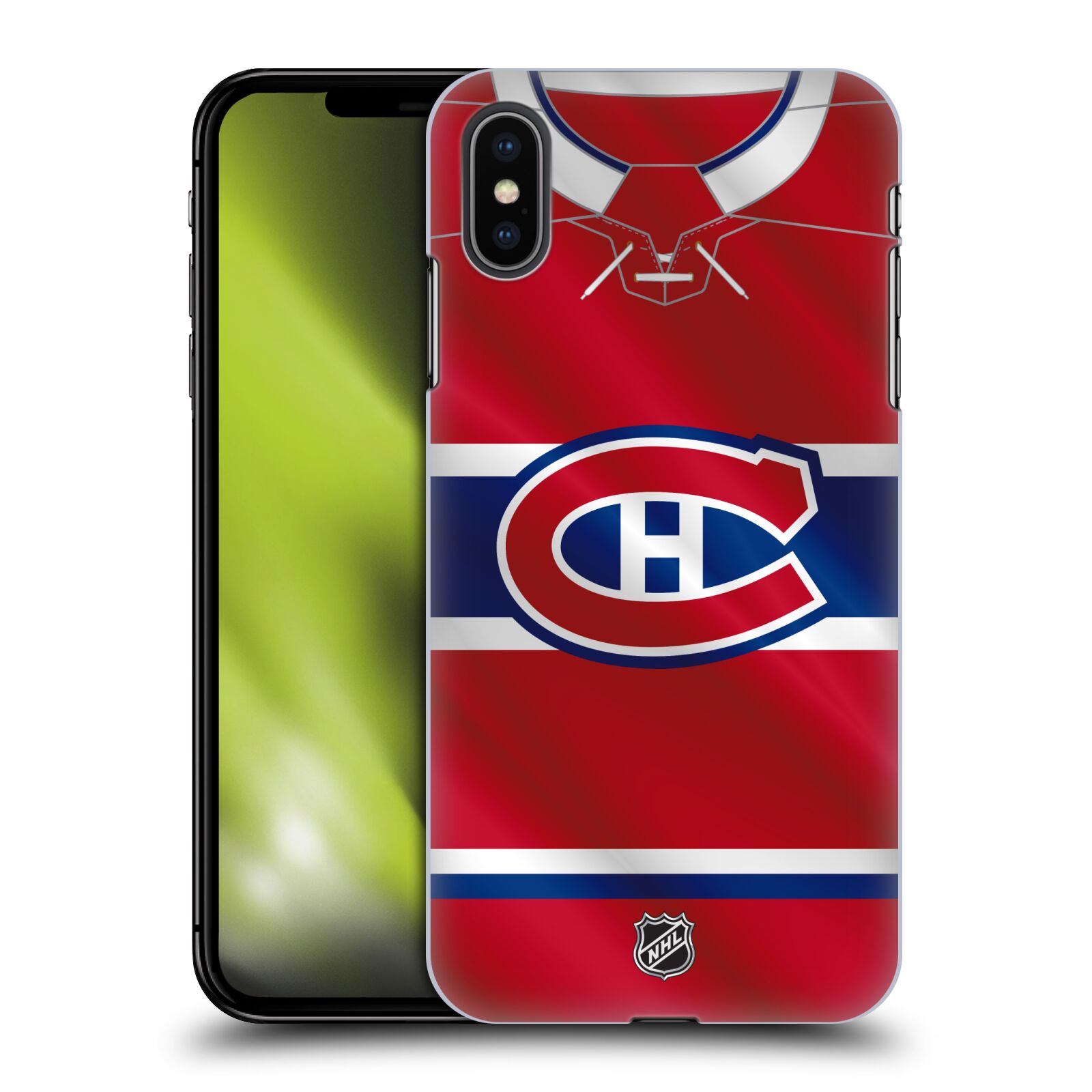 Pouzdro na mobil Apple Iphone XS MAX - HEAD CASE - Hokej NHL - Montreal Canadiens - Dres