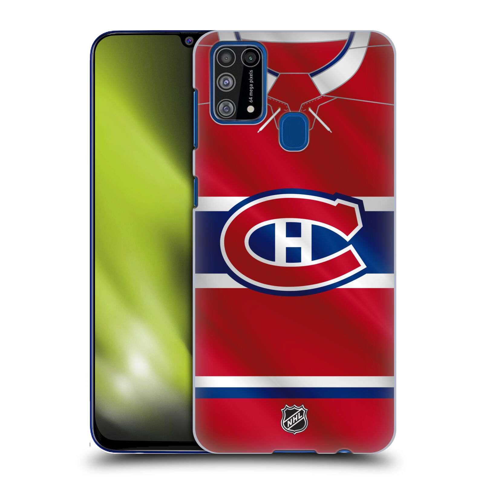 Pouzdro na mobil Samsung Galaxy M31 - HEAD CASE - Hokej NHL - Montreal Canadiens - Dres