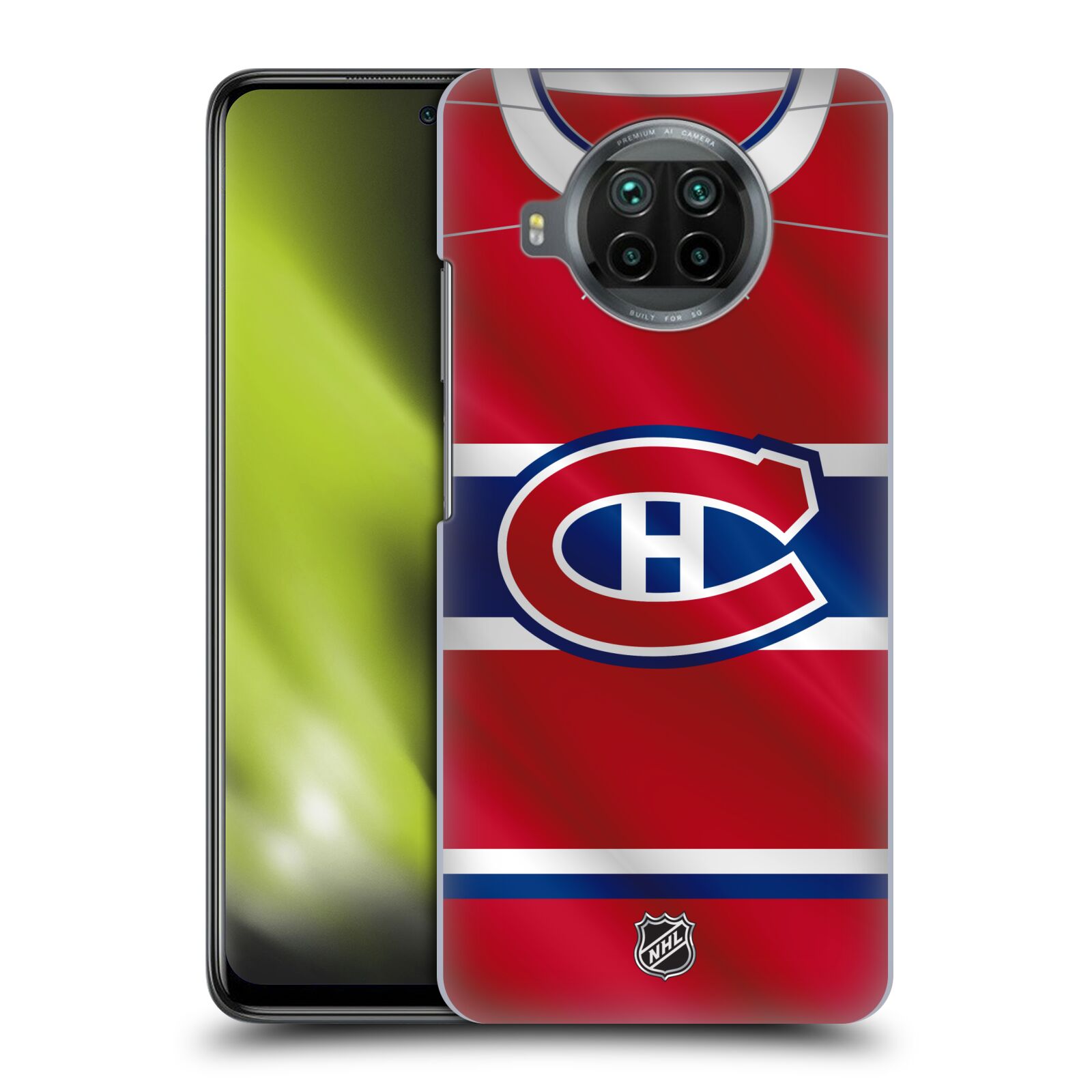 Pouzdro na mobil Xiaomi  Mi 10T LITE 5G - HEAD CASE - Hokej NHL - Montreal Canadiens - Dres