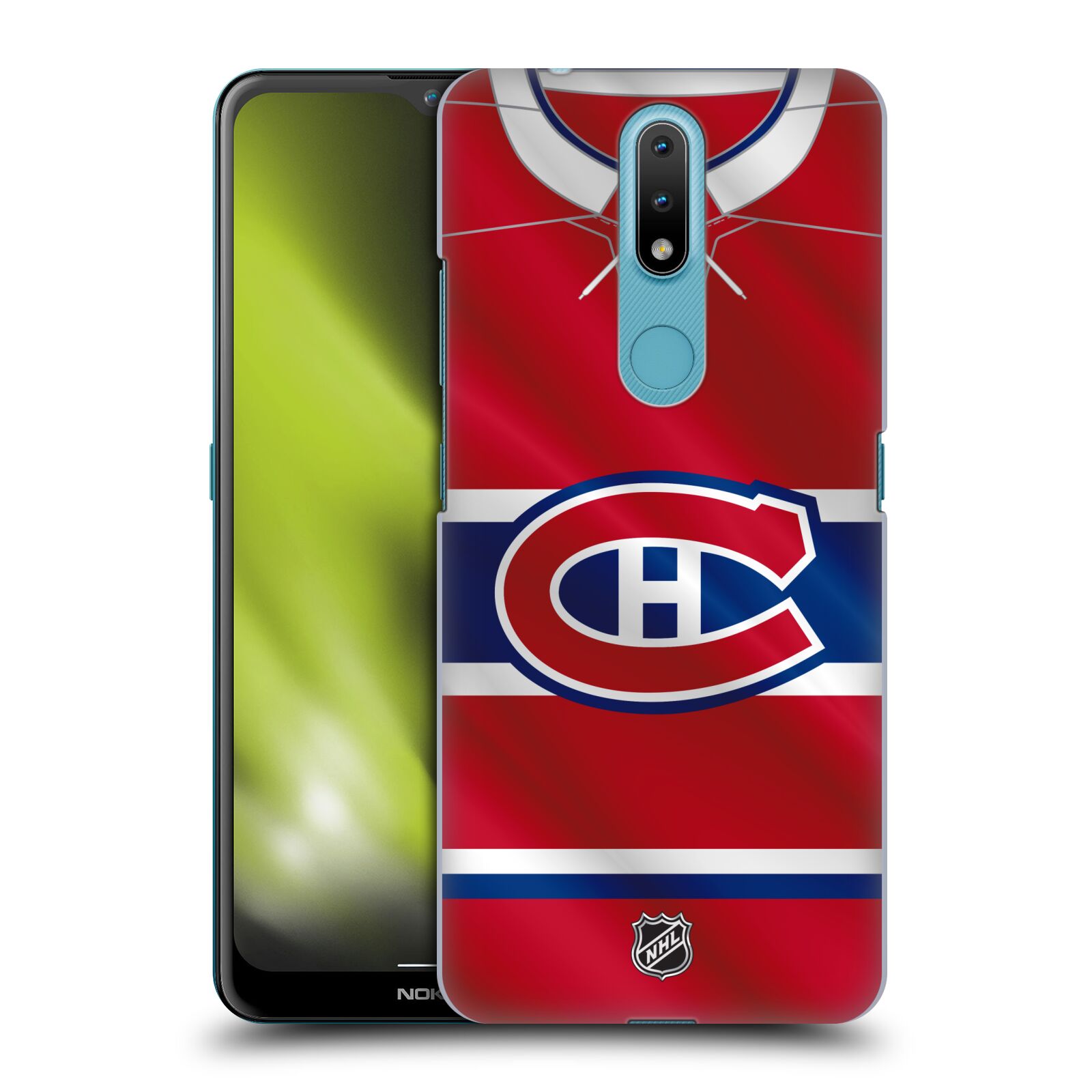 Pouzdro na mobil Nokia 2.4 - HEAD CASE - Hokej NHL - Montreal Canadiens - Dres