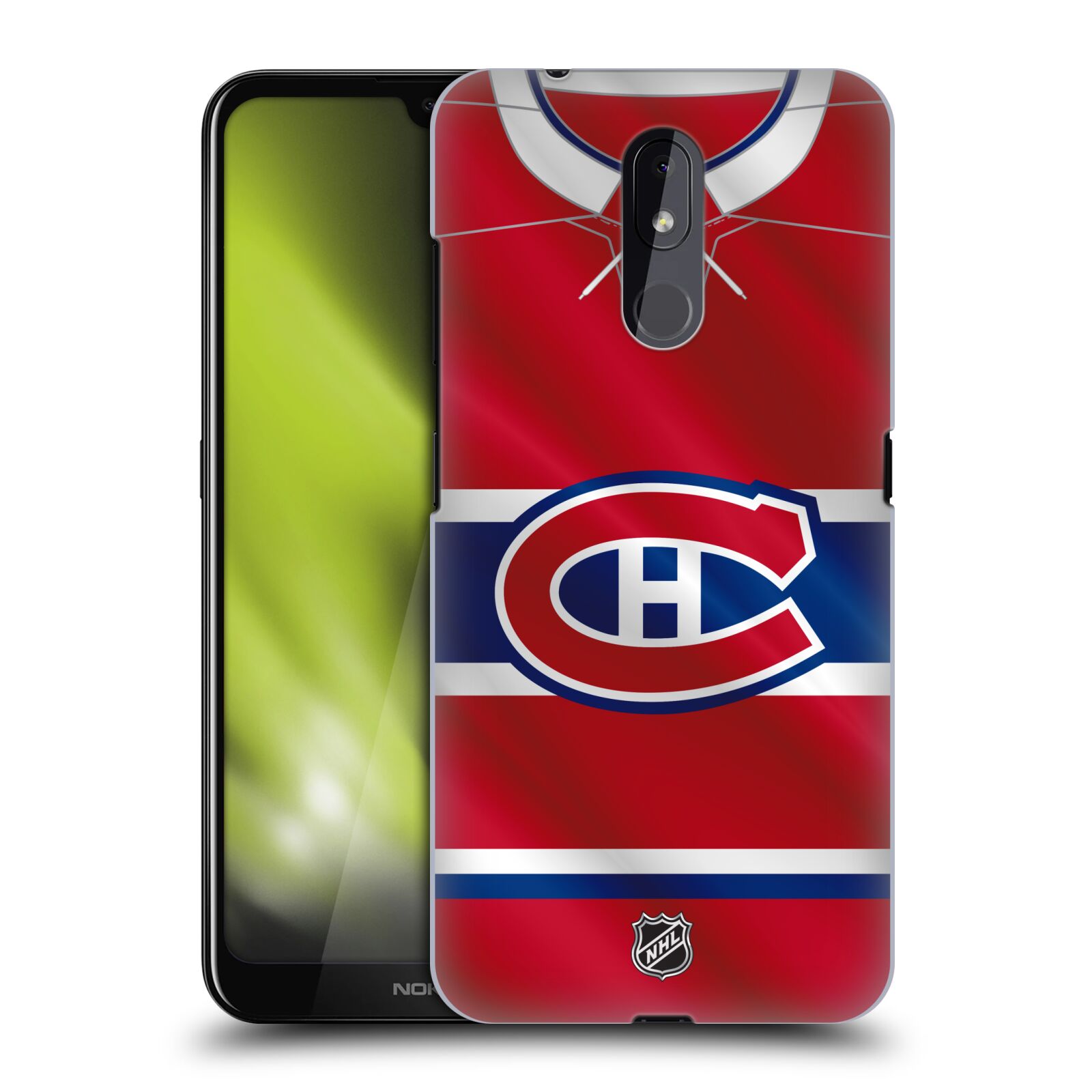 Pouzdro na mobil Nokia 3.2 - HEAD CASE - Hokej NHL - Montreal Canadiens - Dres