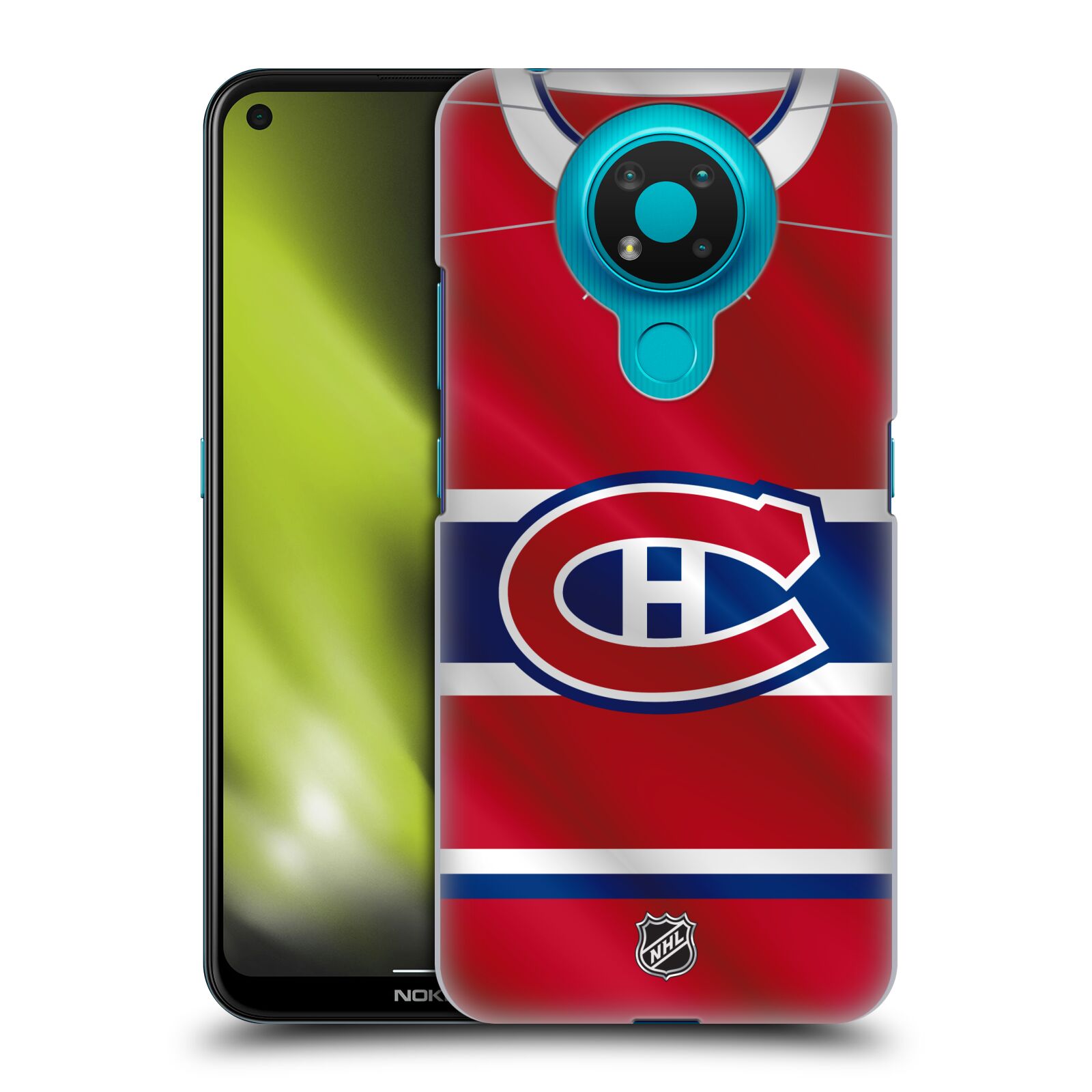 Pouzdro na mobil Nokia 3.4 - HEAD CASE - Hokej NHL - Montreal Canadiens - Dres