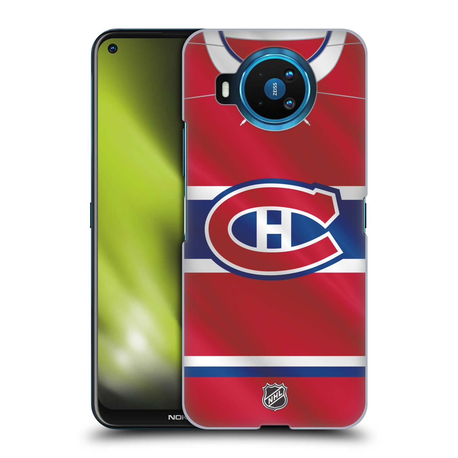 Pouzdro na mobil NOKIA 8.3 - HEAD CASE - Hokej NHL - Montreal Canadiens - Dres