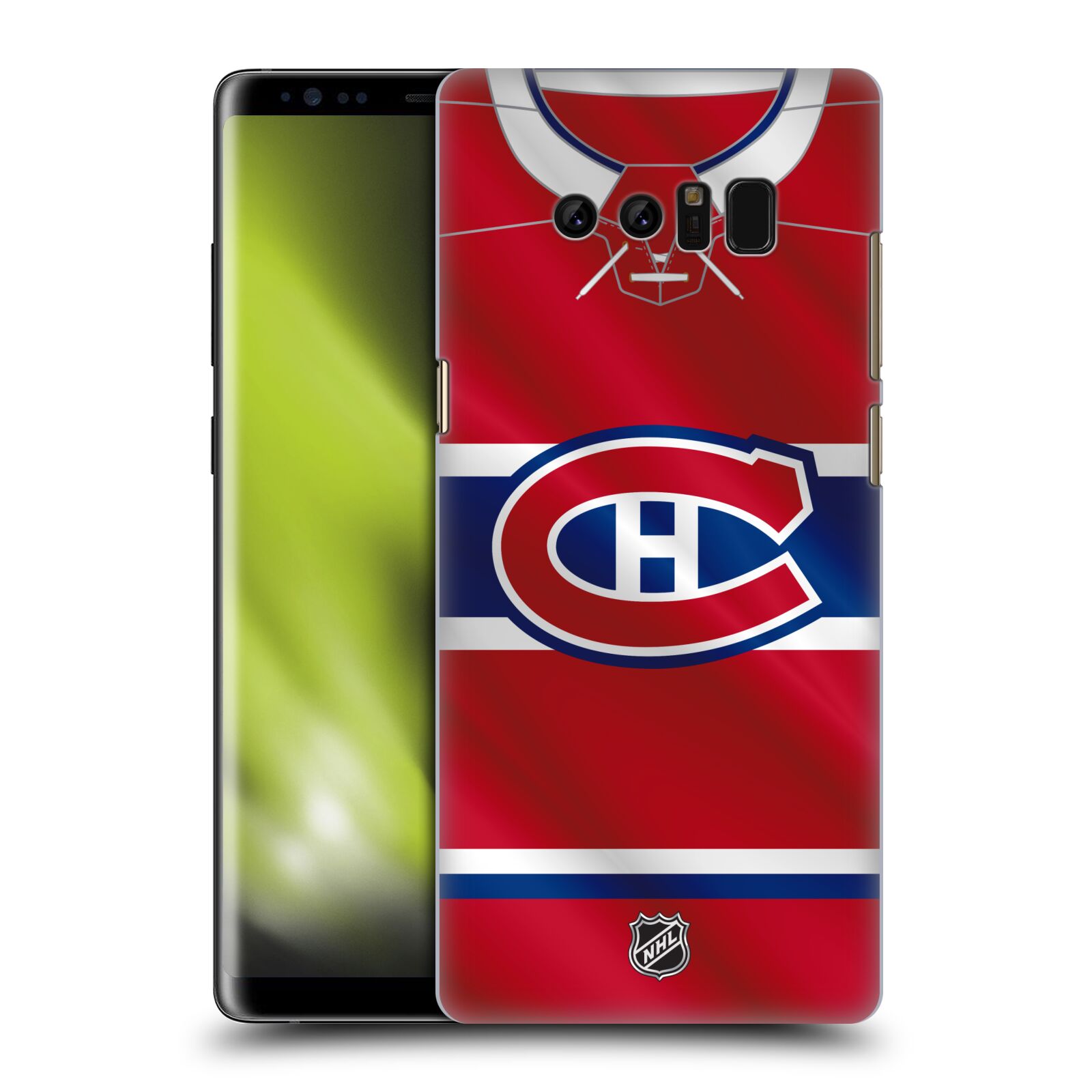 Pouzdro na mobil Samsung Galaxy Note 8 - HEAD CASE - Hokej NHL - Montreal Canadiens - Dres