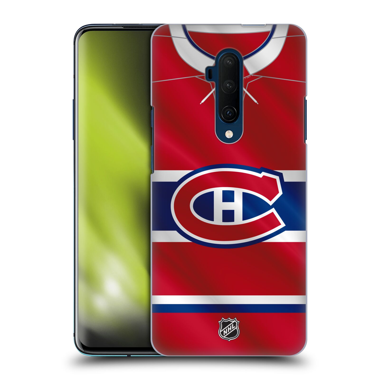 Pouzdro na mobil OnePlus 7T Pro - HEAD CASE - Hokej NHL - Montreal Canadiens - Dres